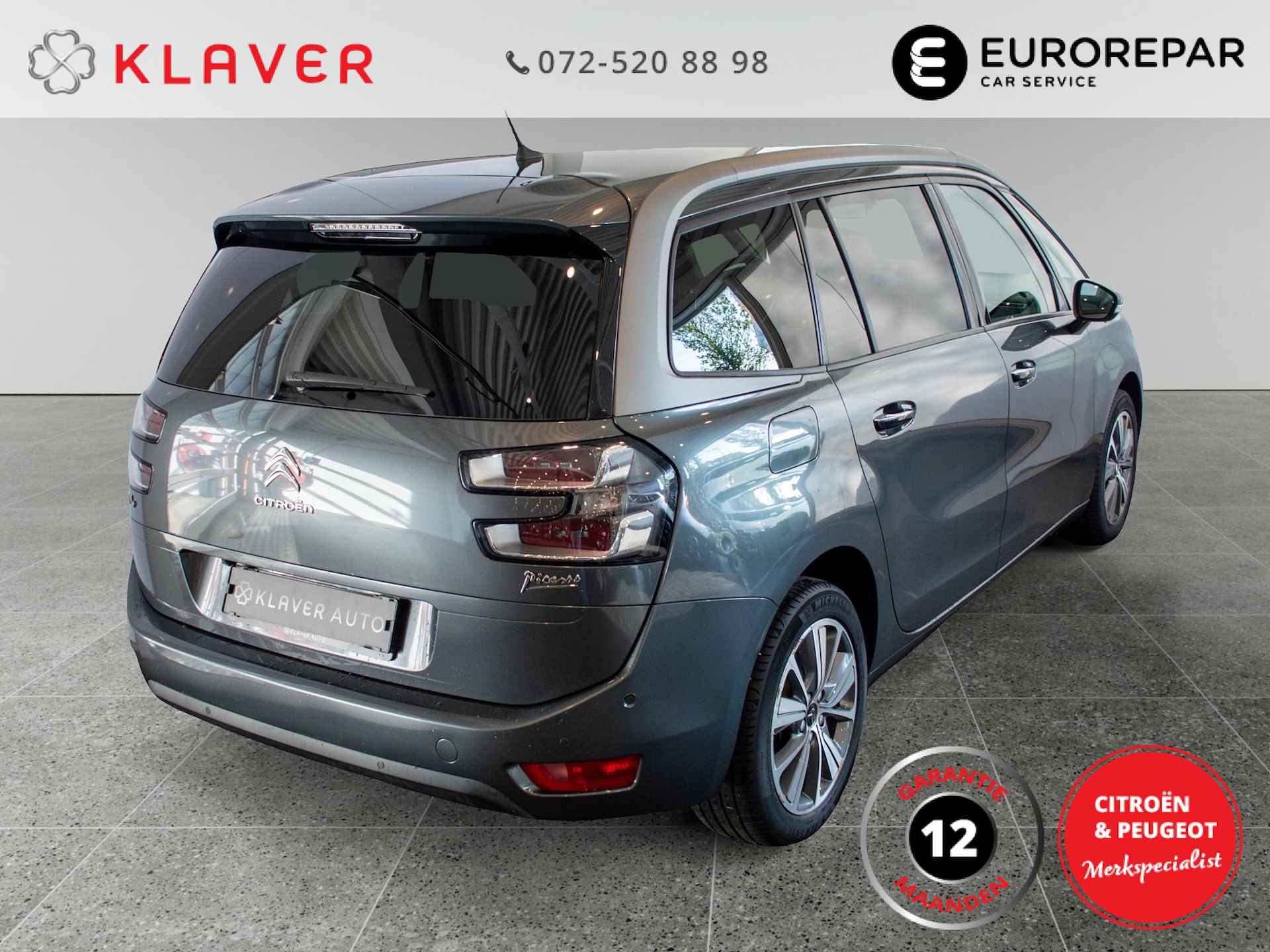 Citroen Grand C4 Picasso 130PK Intensive | Camera | Keyless | Dodehoek | PDC v+a - 9/40