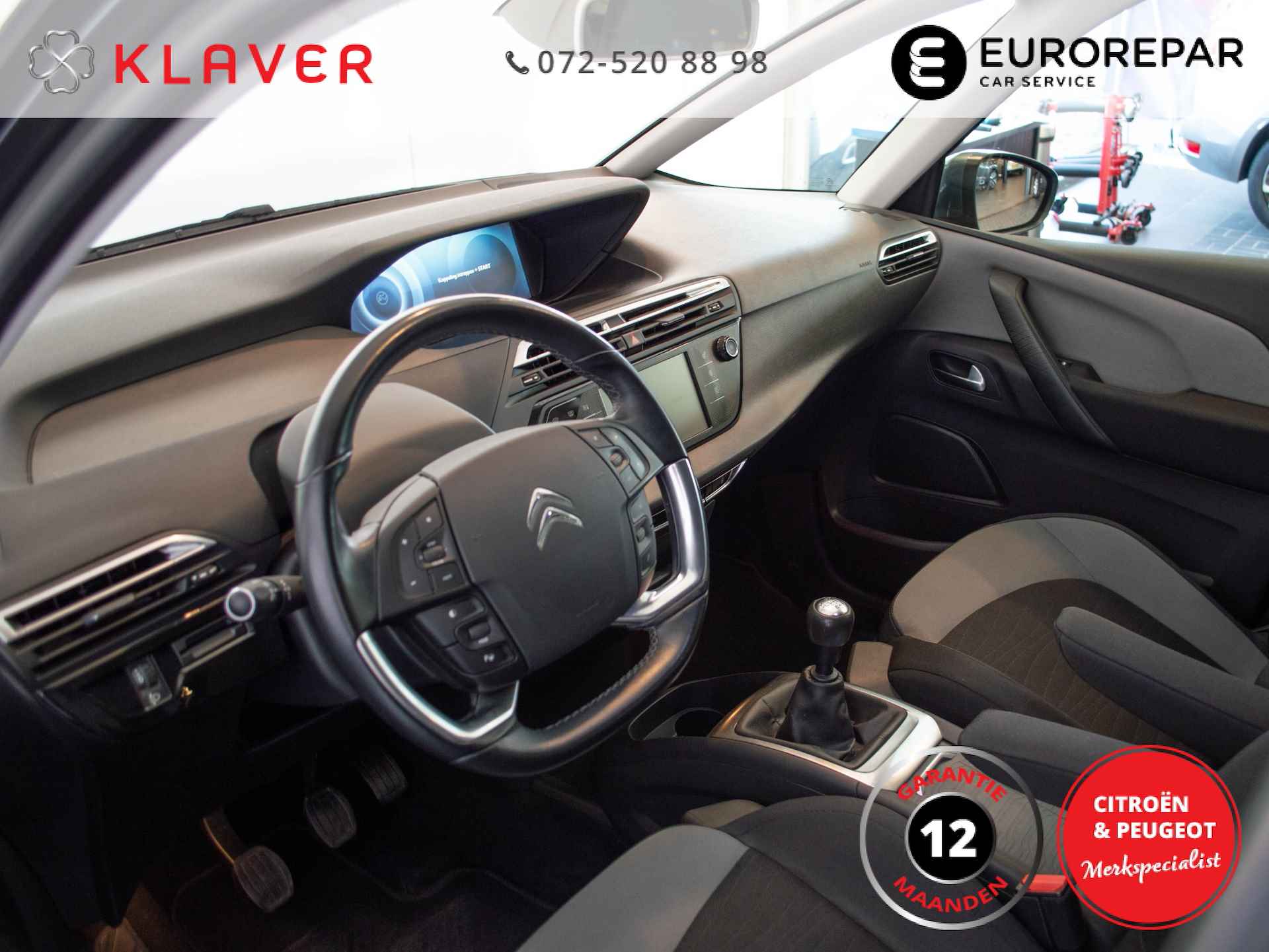 Citroen Grand C4 Picasso 130PK Intensive | Camera | Keyless | Dodehoek | PDC v+a - 18/40