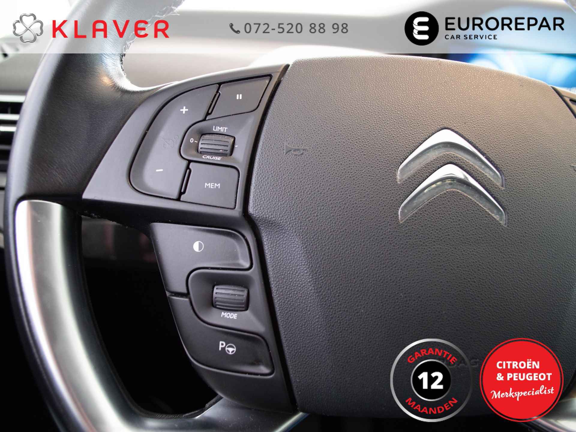 Citroen Grand C4 Picasso 130PK Intensive | Camera | Keyless | Dodehoek | PDC v+a - 22/40