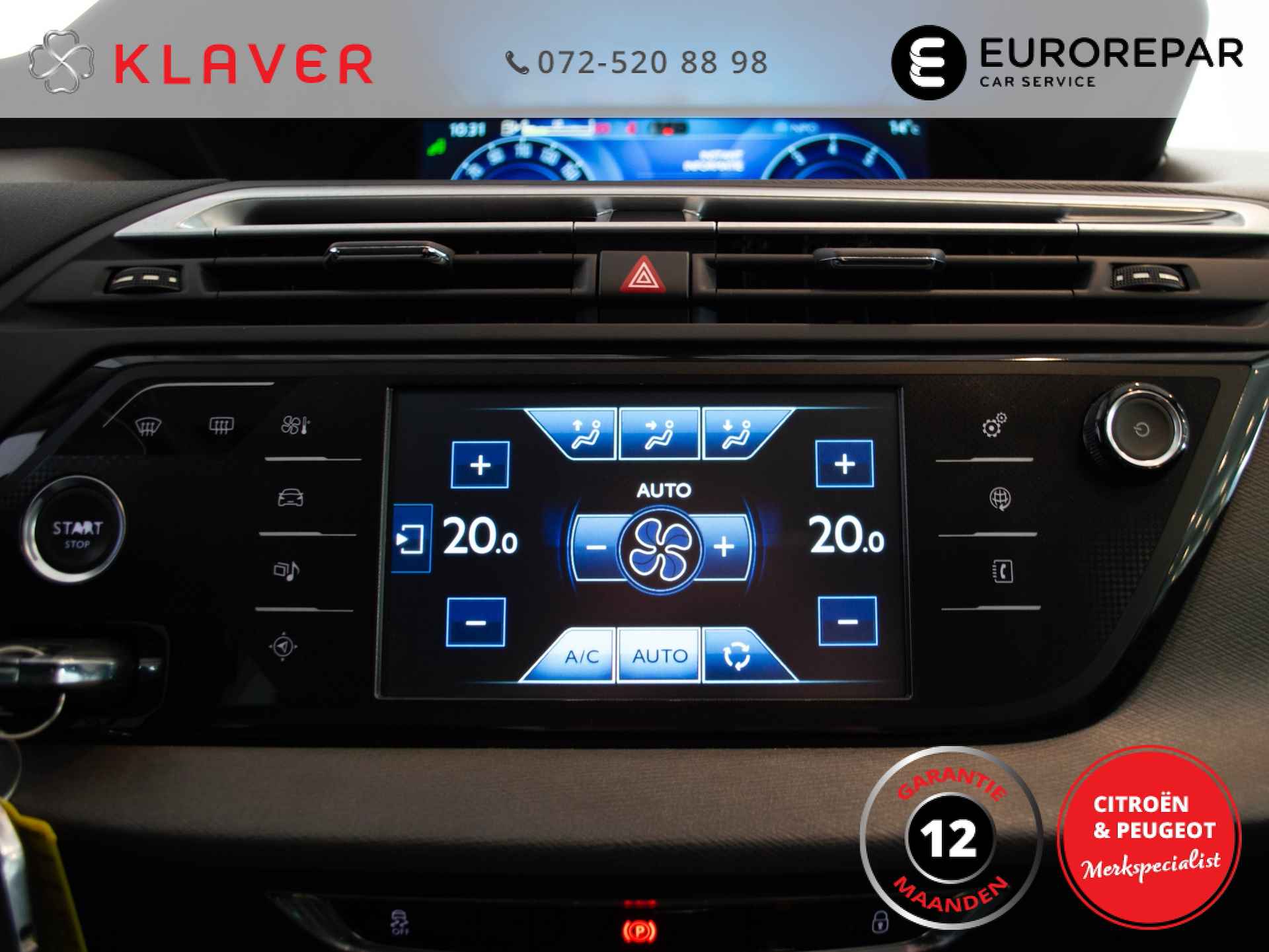 Citroen Grand C4 Picasso 130PK Intensive | Camera | Keyless | Dodehoek | PDC v+a - 33/40