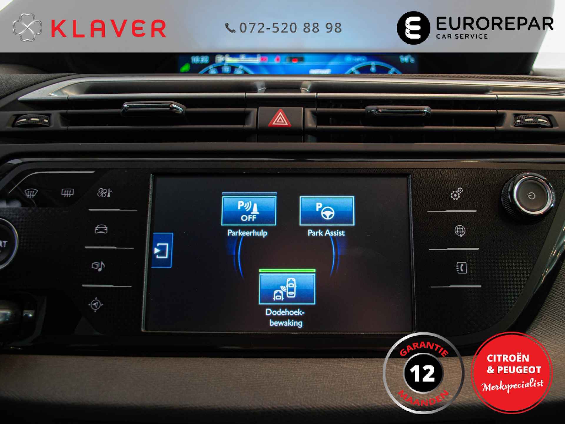 Citroen Grand C4 Picasso 130PK Intensive | Camera | Keyless | Dodehoek | PDC v+a - 34/40