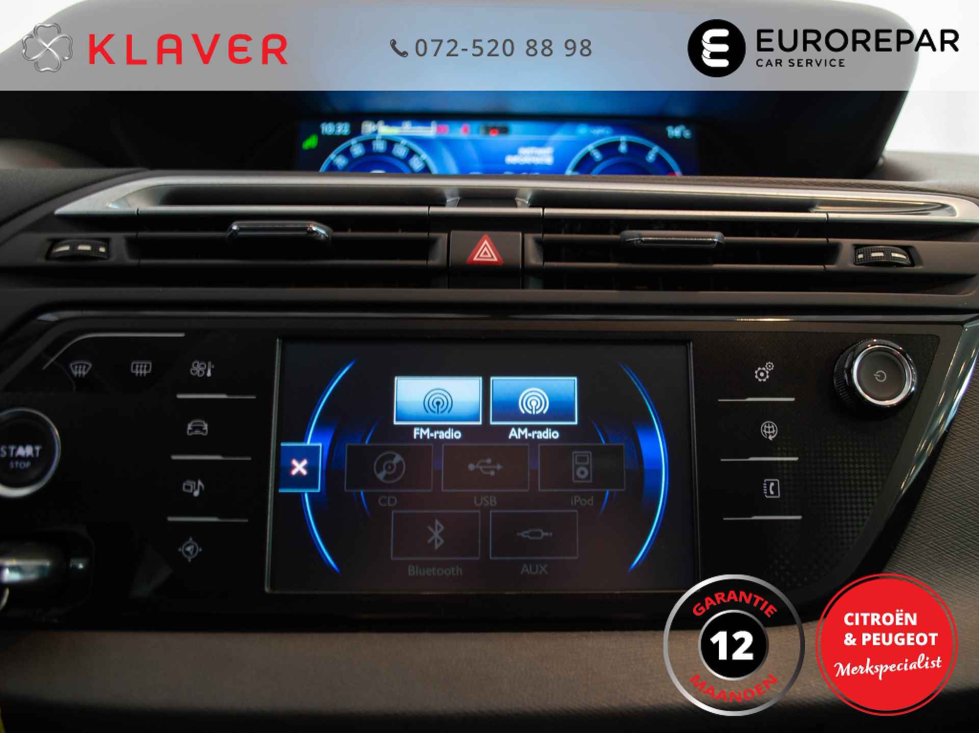 Citroen Grand C4 Picasso 130PK Intensive | Camera | Keyless | Dodehoek | PDC v+a - 35/40