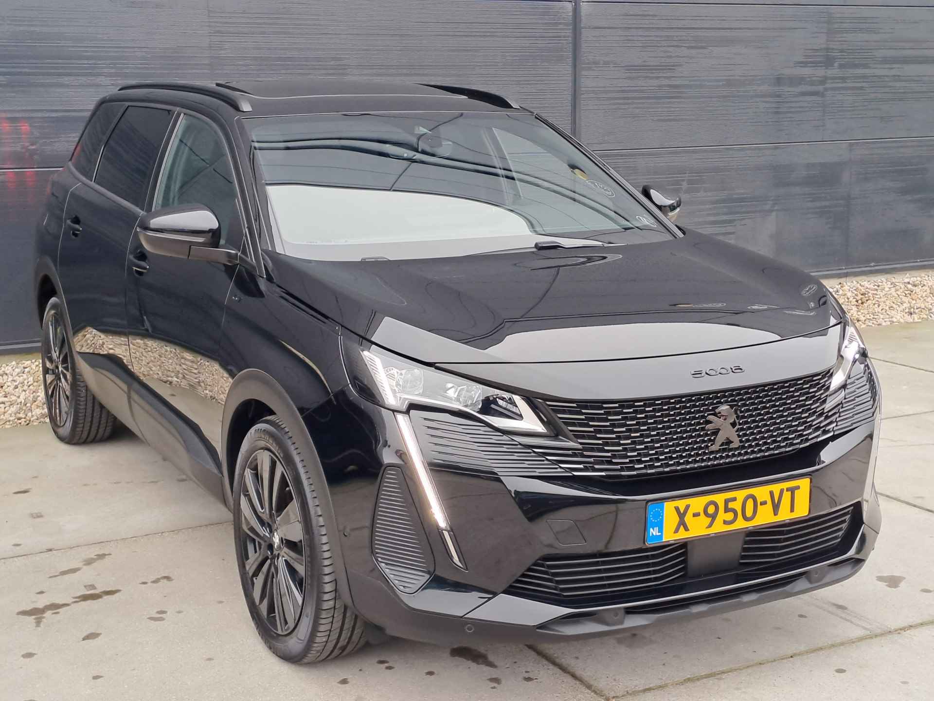 Peugeot 5008 1.2 Hybrid 136pk GT Automaat Zeer Compleet | Black Pack | Focal HiFi | Panoramadak | Stoelverwarming - 10/55