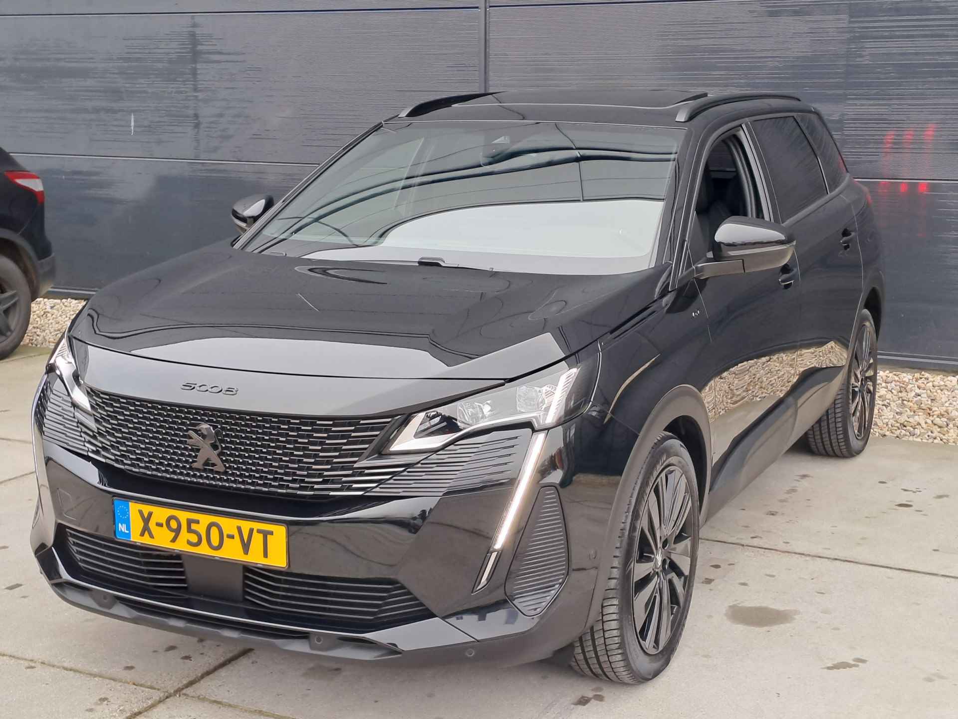 Peugeot 5008 1.2 Hybrid 136pk GT Automaat Zeer Compleet | Black Pack | Focal HiFi | Panoramadak | Stoelverwarming - 11/55