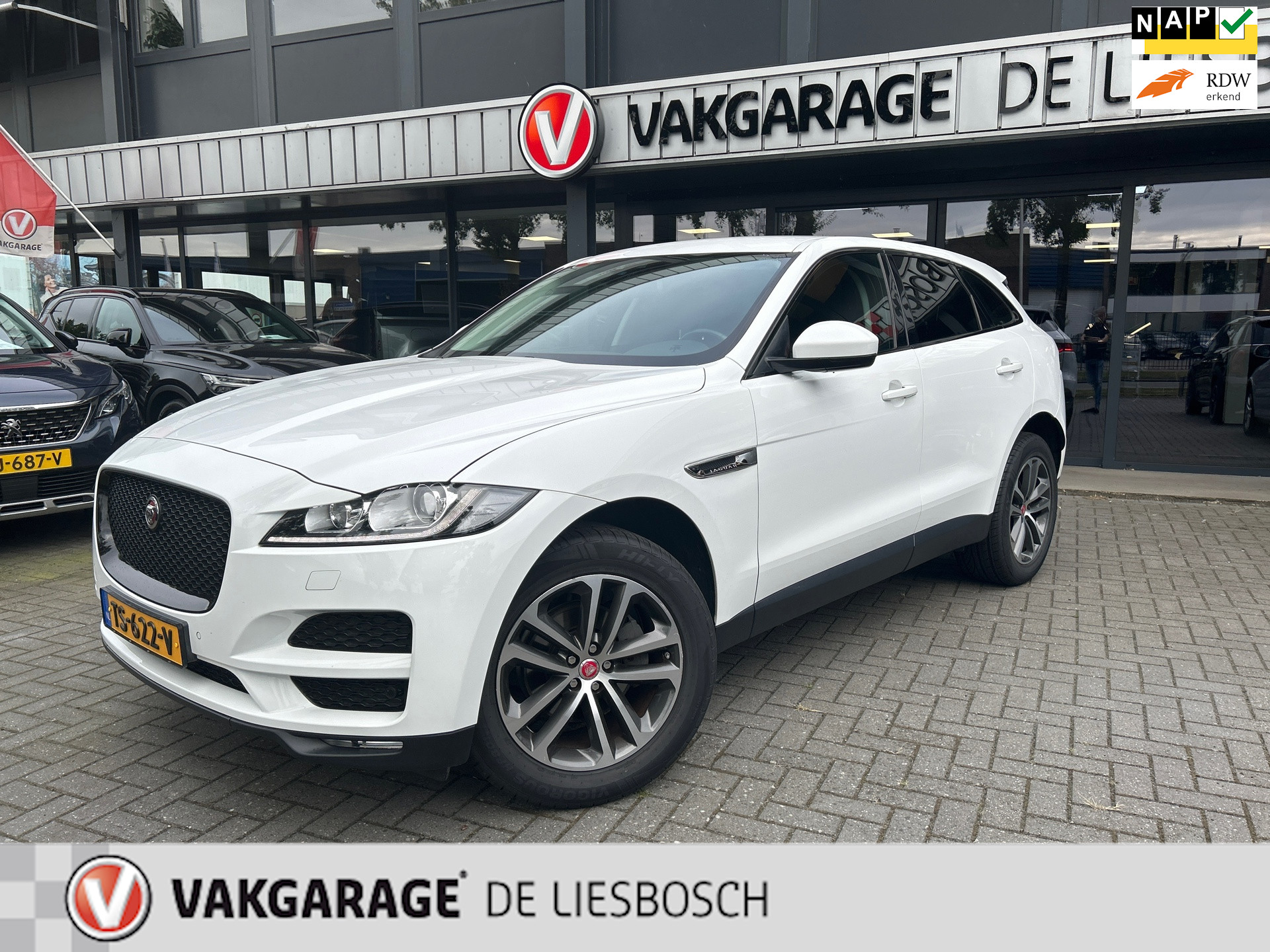 Jaguar F-PACE 2.0 Prestige AWD 25t,leer navi,camera,leer,boeken