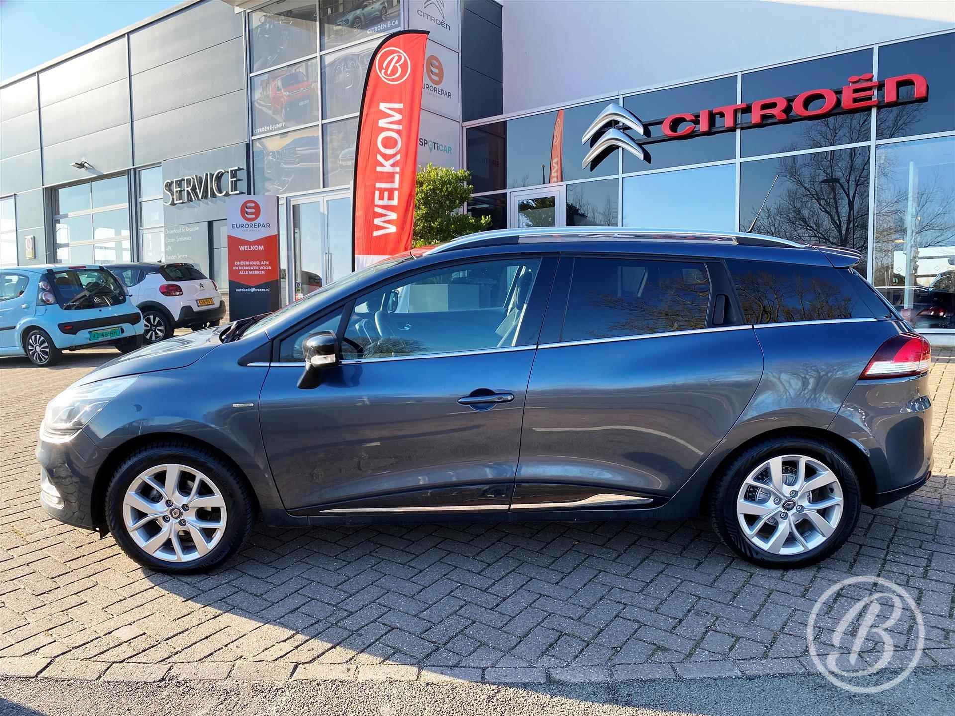 RENAULT Clio Estate TCe 90pk Limited | trekhaak, parkeersensoren, navigatie, bluetooth, 16 inch velgen, airco, dab, cruise control, bass reflex audio - 3/55