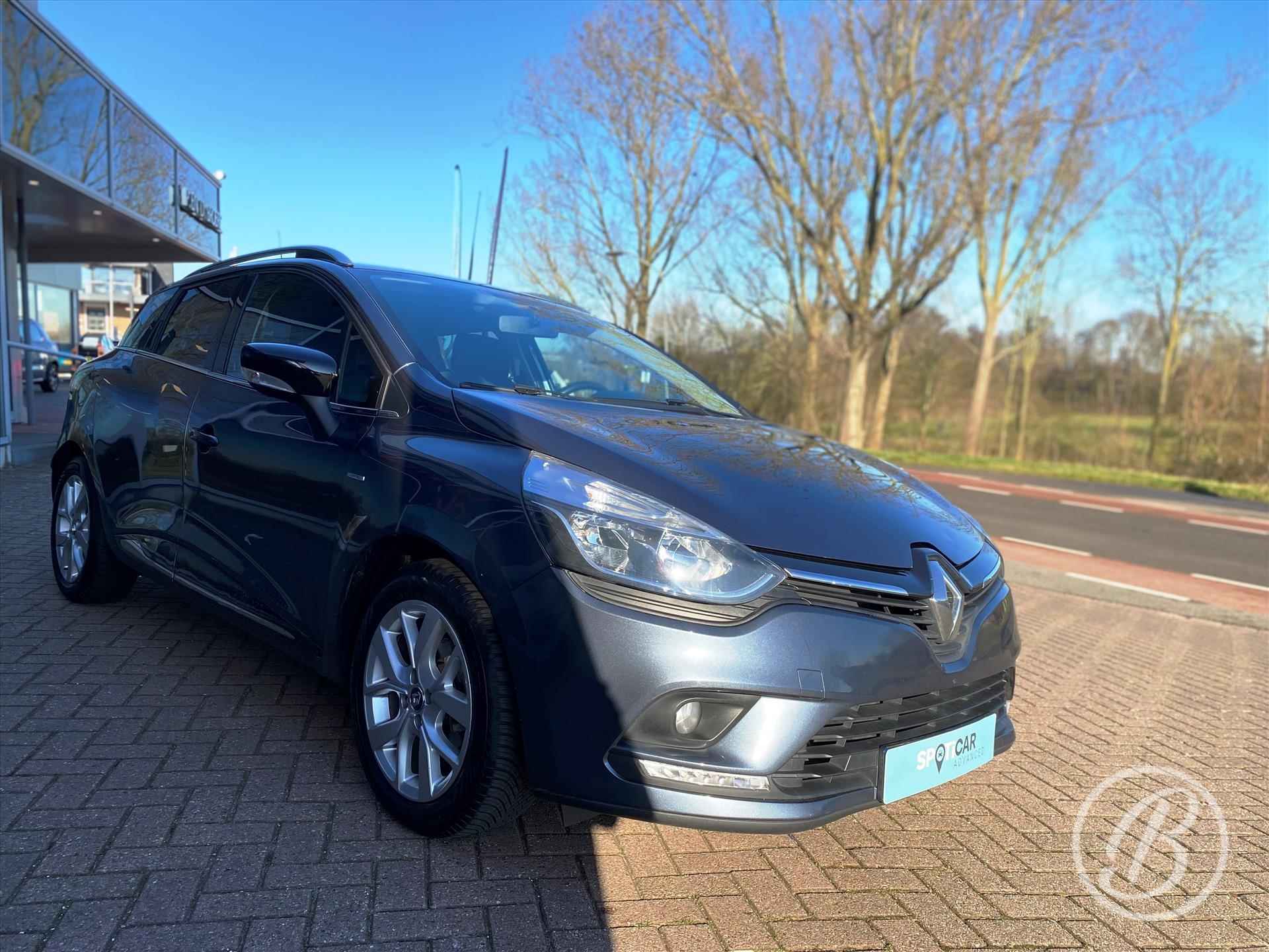 RENAULT Clio Estate TCe 90pk Limited | trekhaak, parkeersensoren, navigatie, bluetooth, 16 inch velgen, airco, dab, cruise control, bass reflex audio - 32/55