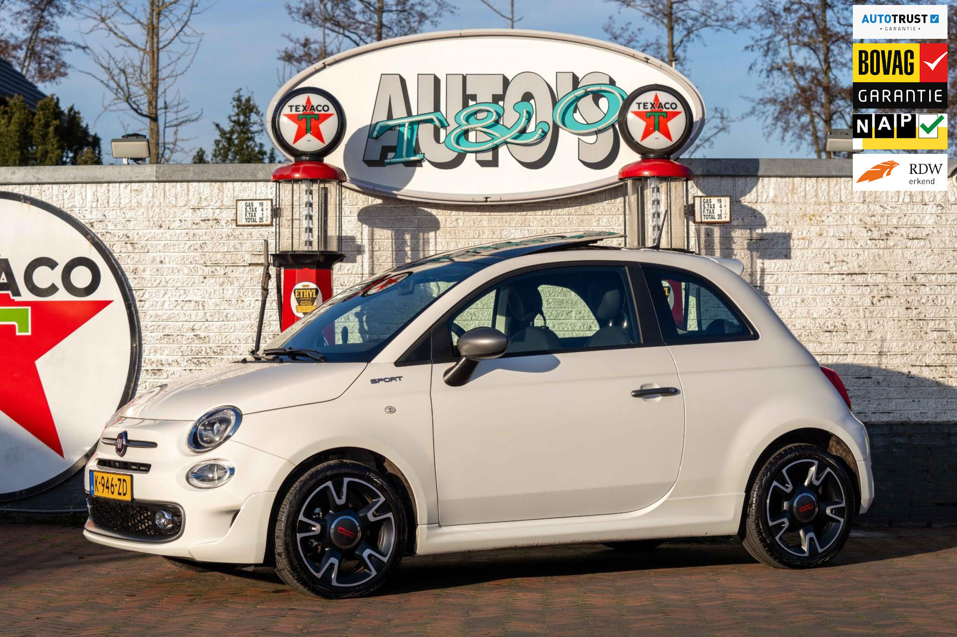 Fiat 500 1.0 Hybrid Sport 24.300 km + NAP 1e Eig. NL auto