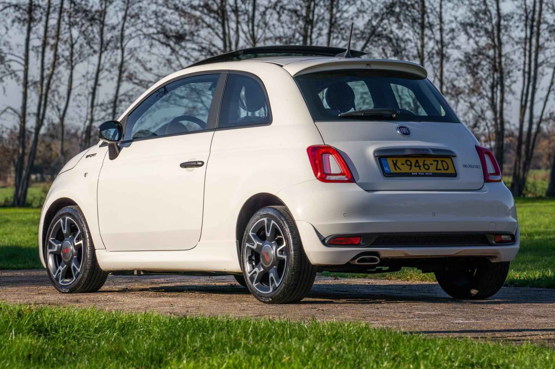 Fiat 500 1.0 Hybrid Sport 24.300 km + NAP 1e Eig. NL auto - 5/30