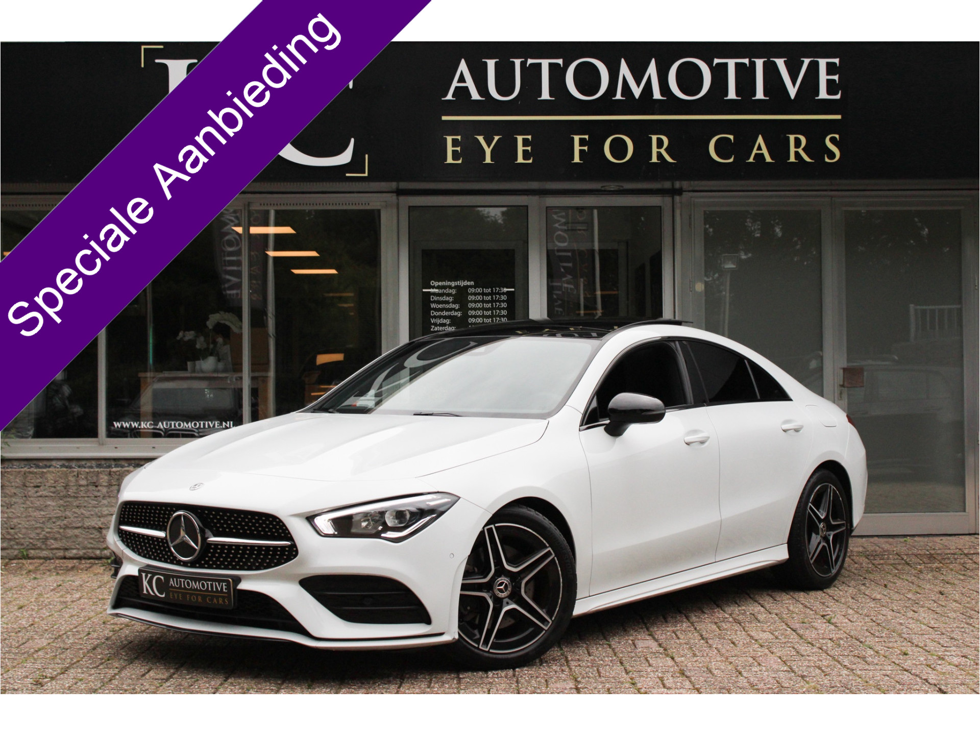 Mercedes-Benz CLA-Klasse 200 Business AMG Night | VAN € 31950,- VOOR €30820,- Pano | Camera | Parel