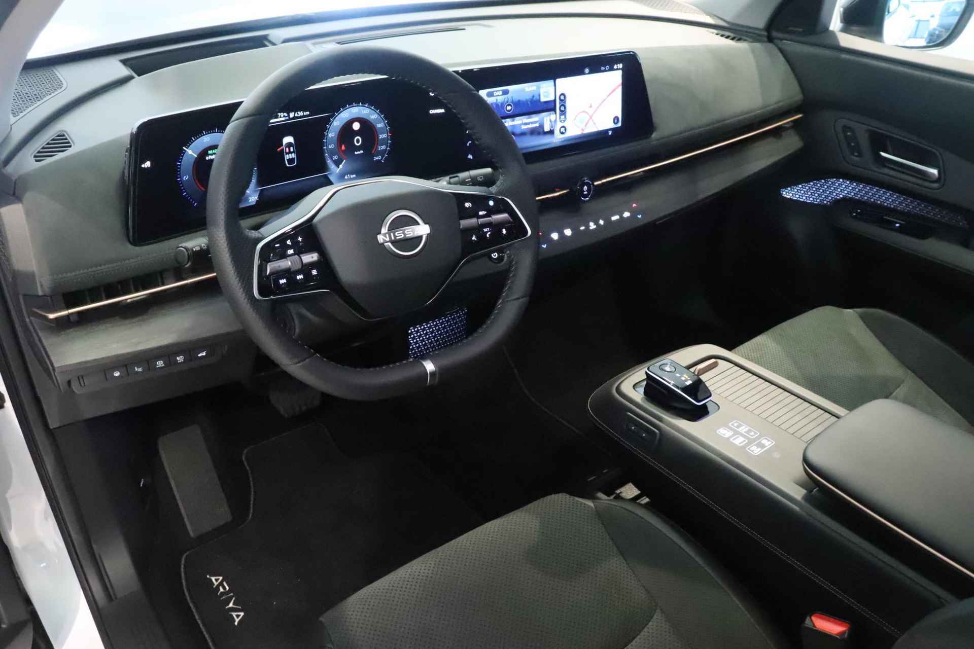 Nissan Ariya 91 kWh Evolve CARPLAY & ANDROID AUTO | TOMTOM 3D NAV | PROPILOT | 360 CAMERA | ADAPTIEVE VERLICHTING | MEMORY SEATS + STUURWIEL | 2X LAADKABEL - 42/42