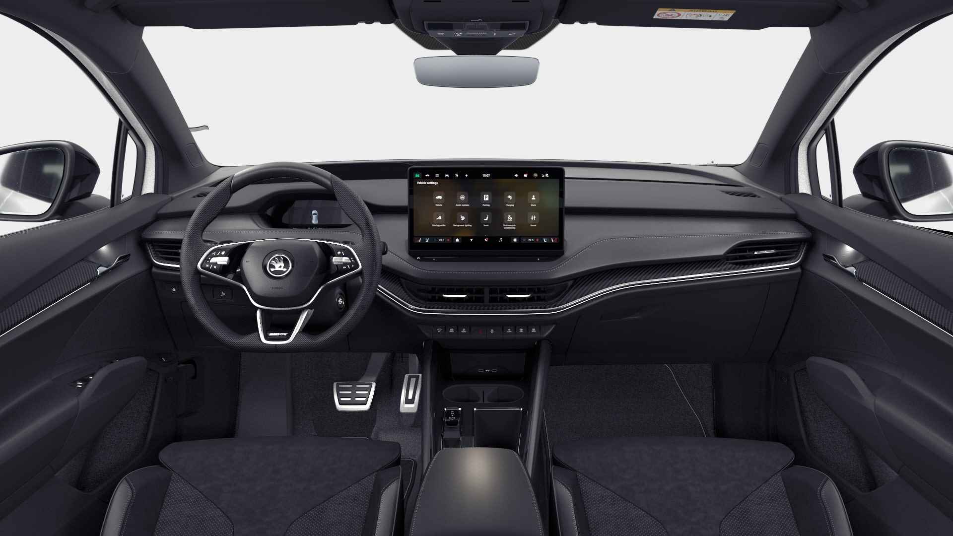 Škoda Enyaq 85 Sportline | Panoramadak | inklapbare trekhaak | 21 Inch velgen | Business upgrade plus pakket | - 5/7