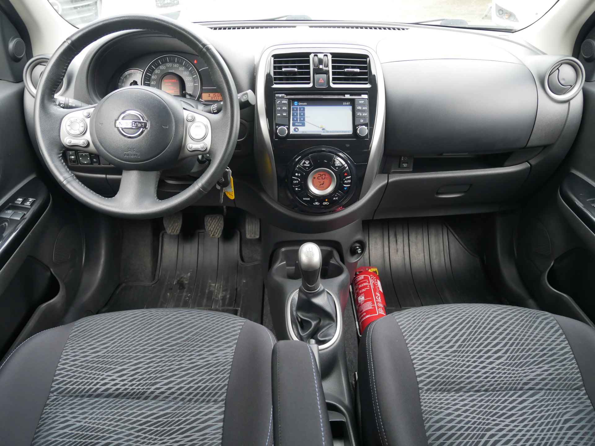 Nissan Micra 1.2 Visia Pack, Airco, Bluetooth, Navigatie!! - 5/25