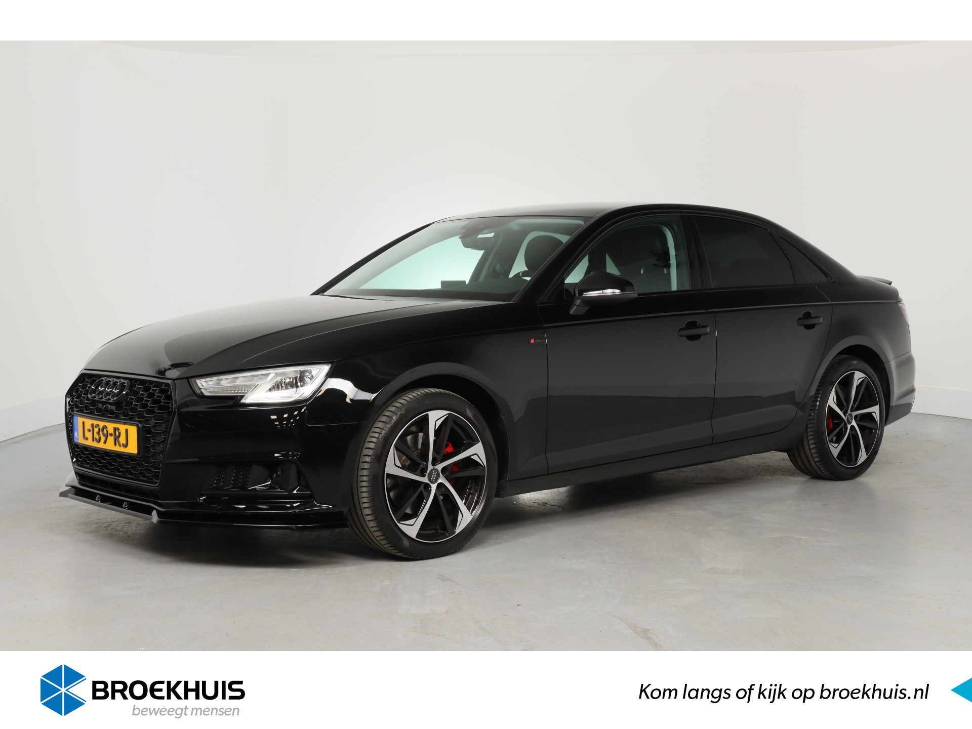 Audi A4 Limousine 35 TFSI Design Pro Line | Leder | Navi | Stoelverwarming | ECC | Keyless | Cruise | LED | 18'' Lichtmetalen Velgen bij viaBOVAG.nl