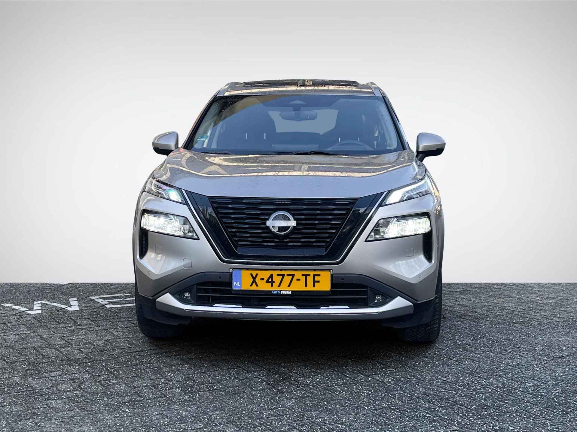 Nissan X-Trail 1.5 e-Power Tekna Sun Pack | Panoramadak | Leder | Head-Up Display | Stuur- + Stoelverwarming | 360° Camera | Adapt. Cruise Control | Rijklaarprijs! - 2/30