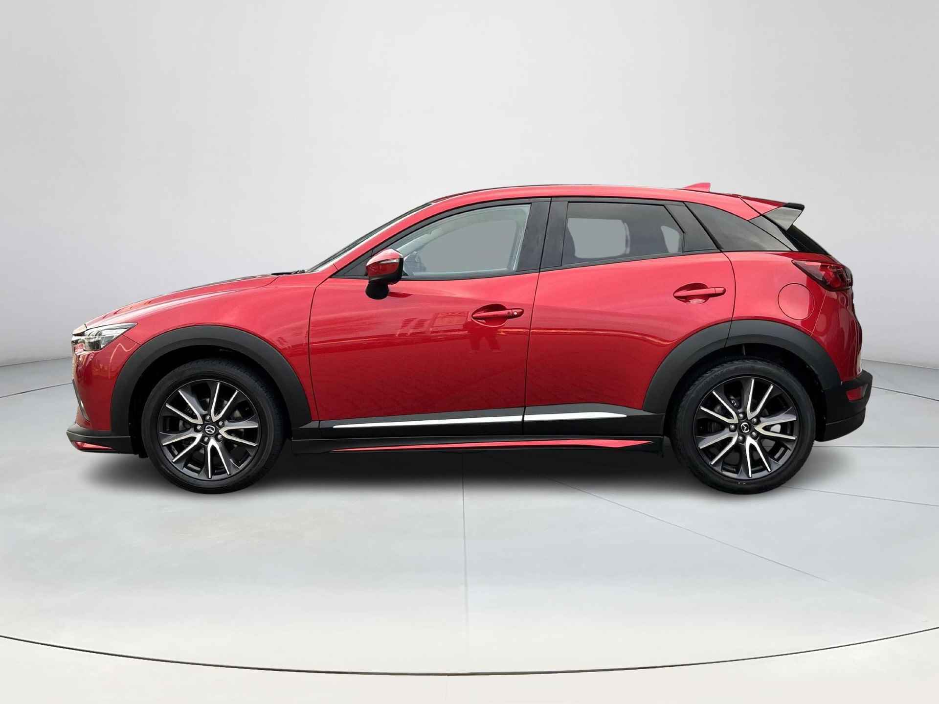 Mazda CX-3 2.0 SkyActiv-G 120 GT-M Aero Pack | Rijklaarprijs! | Trekhaak! | Bose | Navi | Camera | LM velgen | Climate Control | Adaptive Cruise Control | Inclusief 36 mnd Garantie! | - 3/37