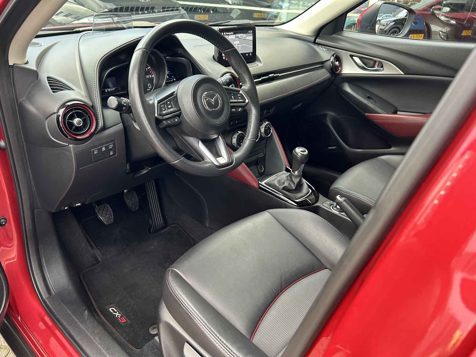 Mazda CX-3 2.0 SkyActiv-G 120 GT-M Aero Pack | Rijklaarprijs! | Trekhaak! | Bose | Navi | Camera | LM velgen | Climate Control | Adaptive Cruise Control | Inclusief 36 mnd Garantie! | - 23/37