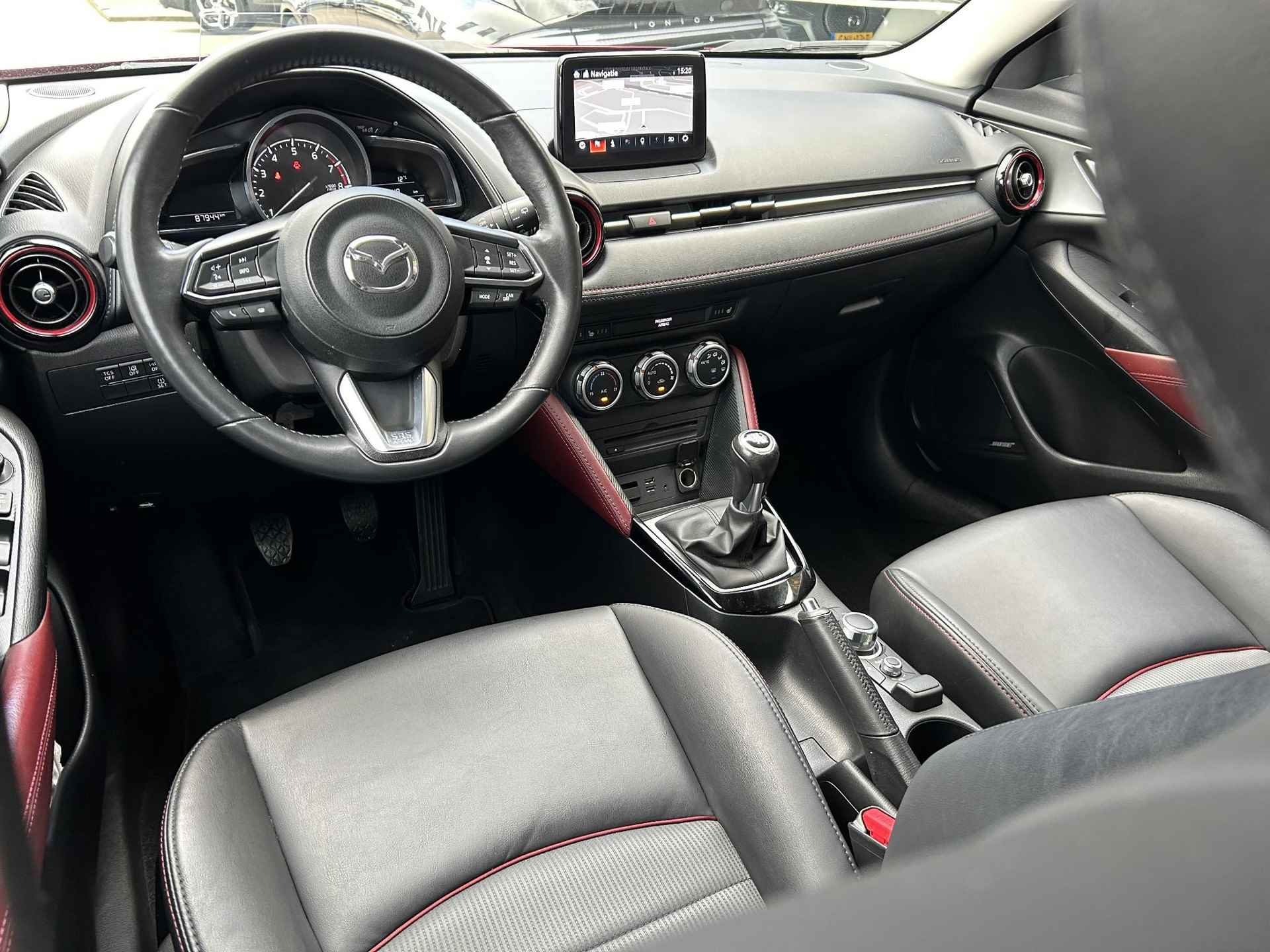 Mazda CX-3 2.0 SkyActiv-G 120 GT-M Aero Pack | Rijklaarprijs! | Trekhaak! | Bose | Navi | Camera | LM velgen | Climate Control | Adaptive Cruise Control | Inclusief 36 mnd Garantie! | - 24/37