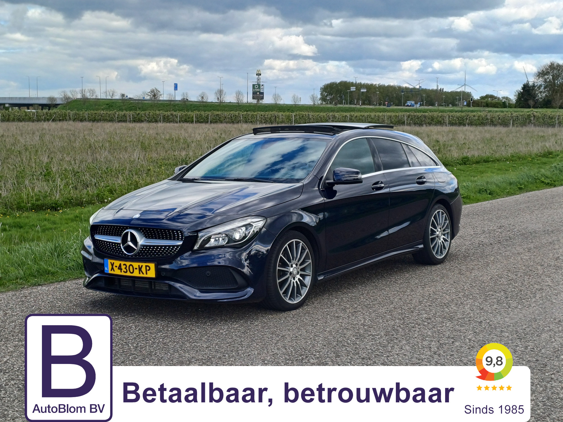 Mercedes-Benz CLA-Klasse Shooting Brake180 AMG Night Edition Plus AMG Line | LED | Pano dak | Navi | Parkeerhulp V+A | 100% onderhoud bij viaBOVAG.nl