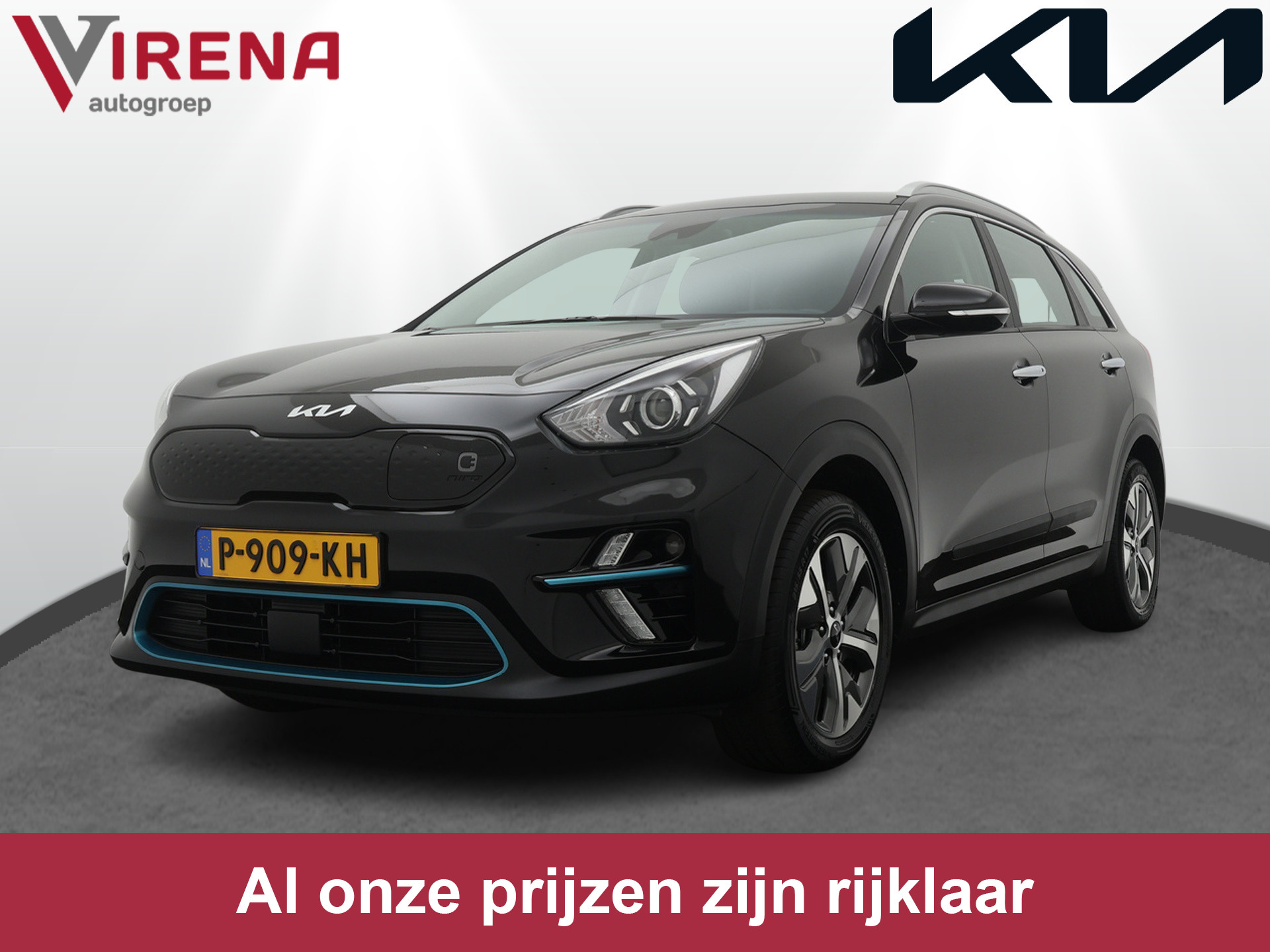 Kia e-Niro DynamicLine 64 kWh 3 Fase *€2000 Subsidie beschikbaar* - Cruise Control - Navigatie - Bluetooth telefonie  Fabrieksgarantie tot 04-2029