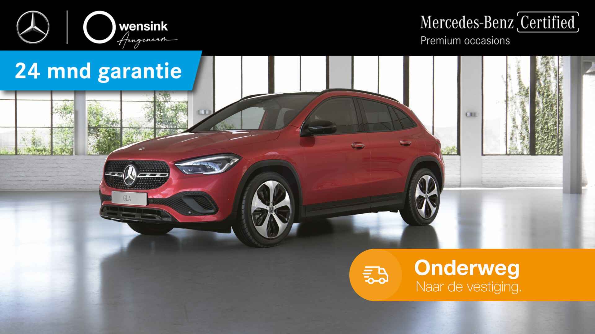 Mercedes-Benz GLA-klasse 250 e Luxury Line | Multibeam | Panoramadak | Keyless entry | 360°C camera | Night pakket | Sfeerverlichting | Apple carplay / Android auto | Verwarmd stuurwiel |