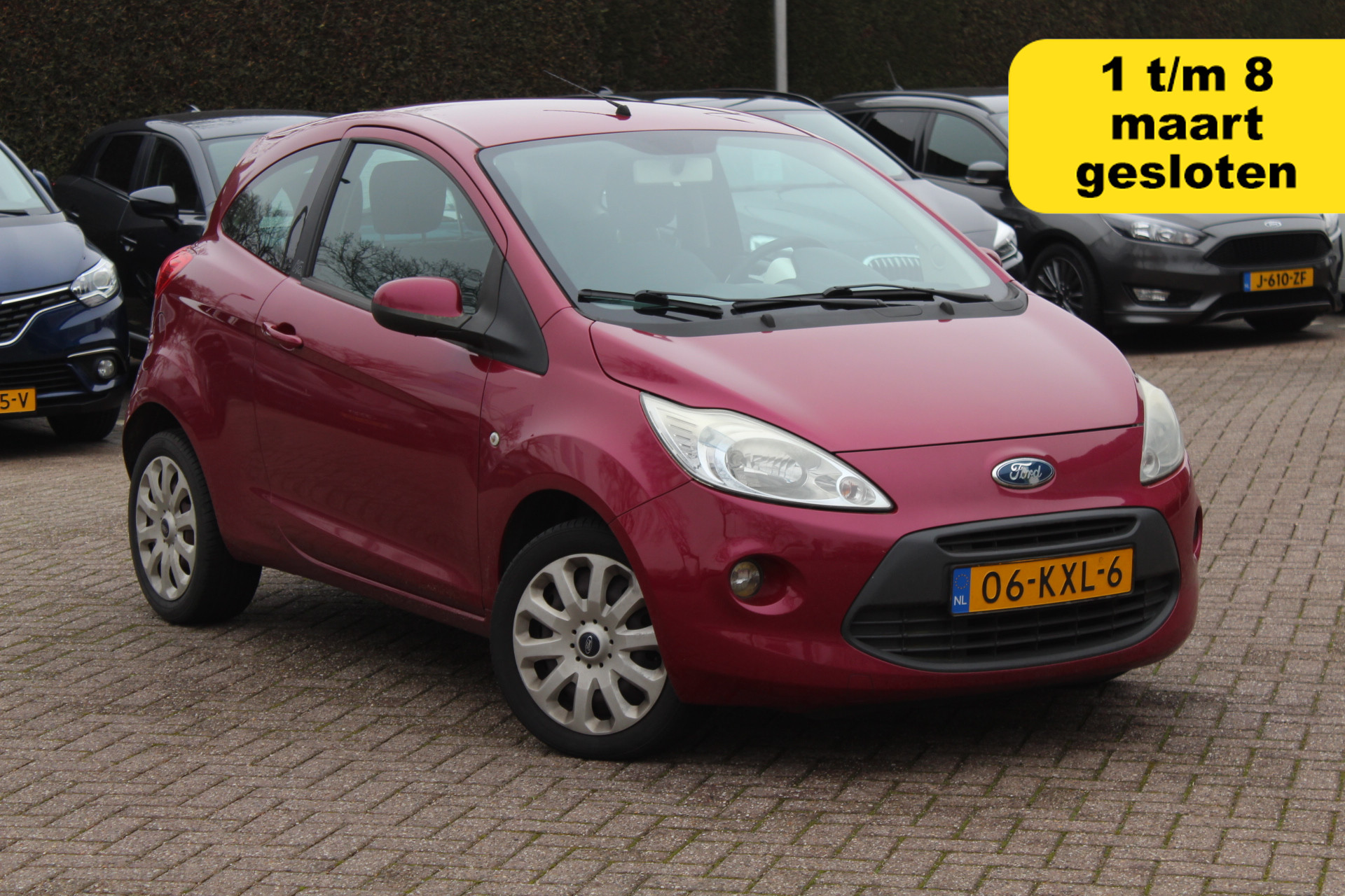 Ford Ka 1.2 Titanium 95.990 km! / NL Auto!! / Leuke auto / Airco / Radio / Centrale Vergrendeling