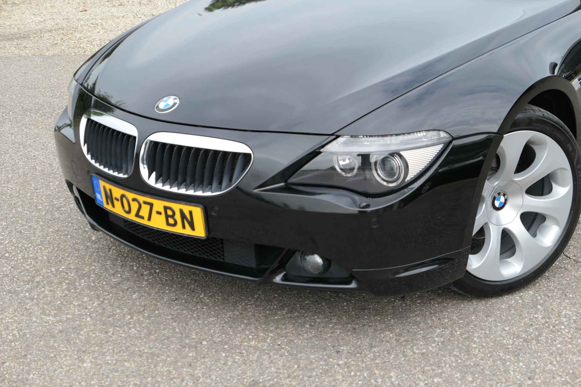 BMW 6 Serie 630i Cabrio 3.0 6 Cilinder Automaat, Youngtimer, Comfortabele VERZORGDE auto .. TAXATIE rapport aanwezig .. keuring toegestaan - 6/65