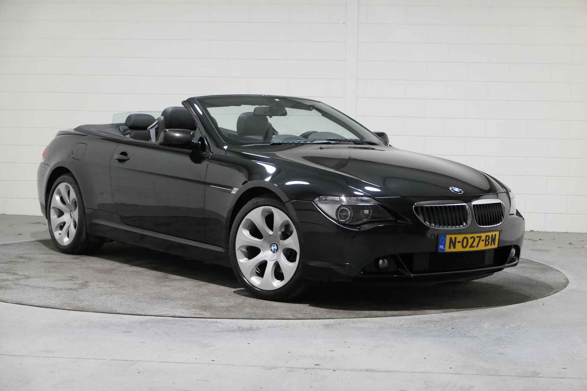 BMW 6 Serie 630i Cabrio 3.0 6 Cilinder Automaat, Youngtimer, Comfortabele VERZORGDE auto .. TAXATIE rapport aanwezig .. keuring toegestaan - 7/65