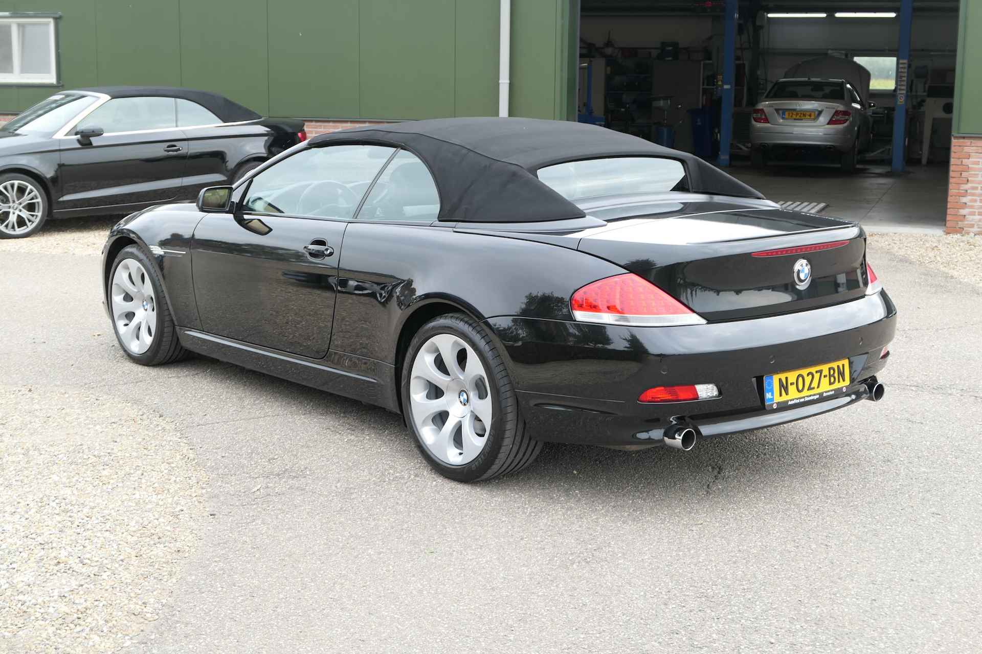 BMW 6 Serie 630i Cabrio 3.0 6 Cilinder Automaat, Youngtimer, Comfortabele VERZORGDE auto .. TAXATIE rapport aanwezig .. keuring toegestaan - 11/65