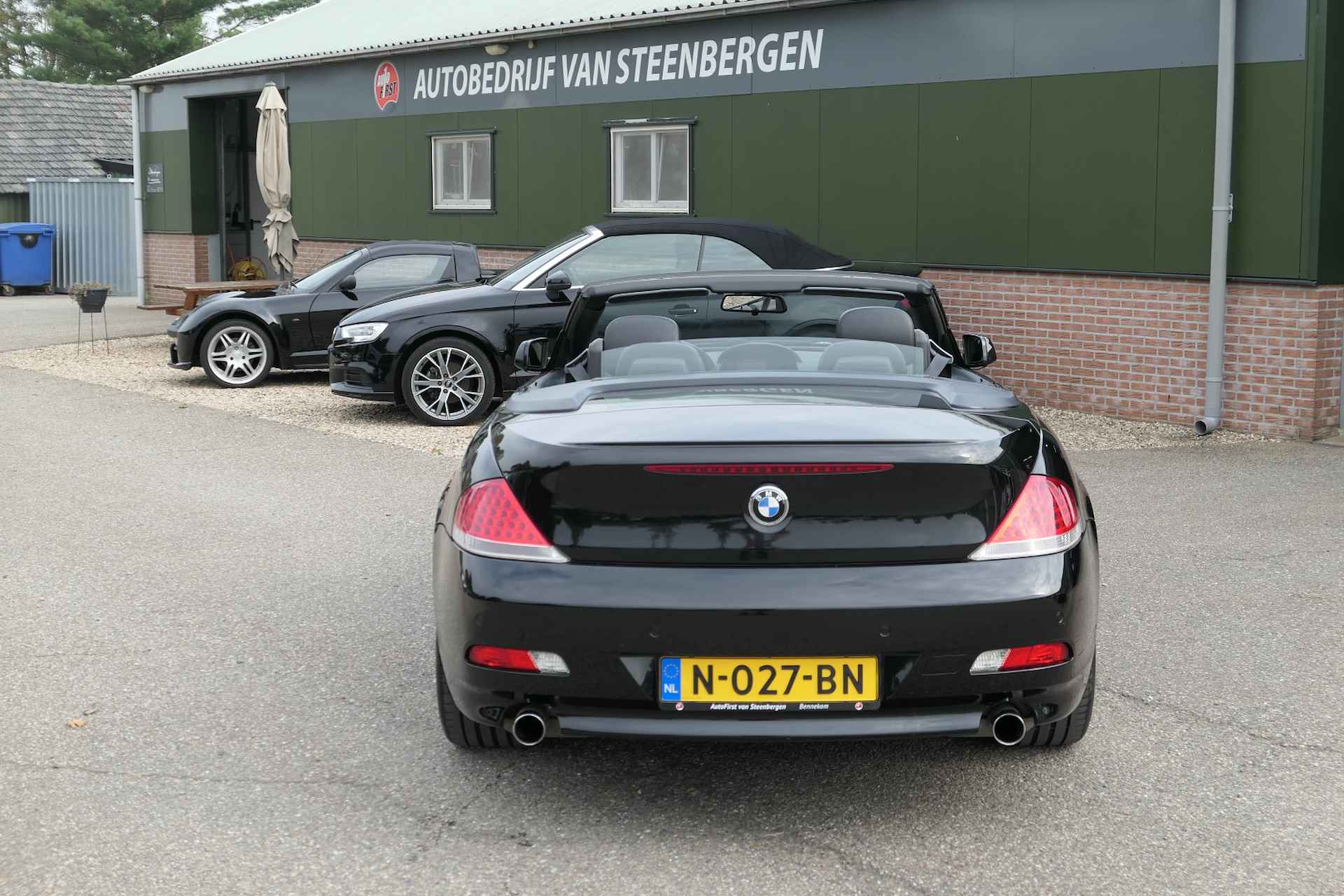 BMW 6 Serie 630i Cabrio 3.0 6 Cilinder Automaat, Youngtimer, Comfortabele VERZORGDE auto .. TAXATIE rapport aanwezig .. keuring toegestaan - 13/65