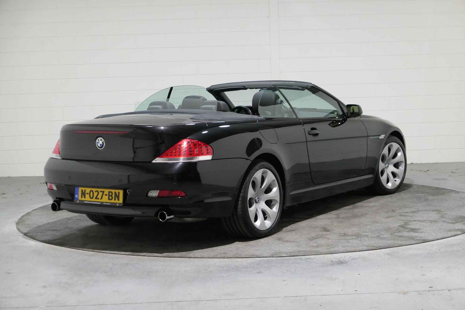 BMW 6 Serie 630i Cabrio 3.0 6 Cilinder Automaat, Youngtimer, Comfortabele VERZORGDE auto .. TAXATIE rapport aanwezig .. keuring toegestaan - 18/65