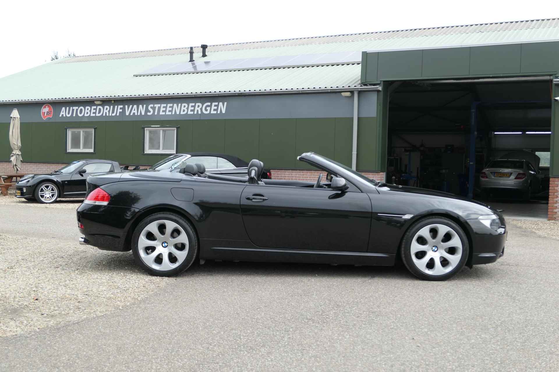 BMW 6 Serie 630i Cabrio 3.0 6 Cilinder Automaat, Youngtimer, Comfortabele VERZORGDE auto .. TAXATIE rapport aanwezig .. keuring toegestaan - 19/65