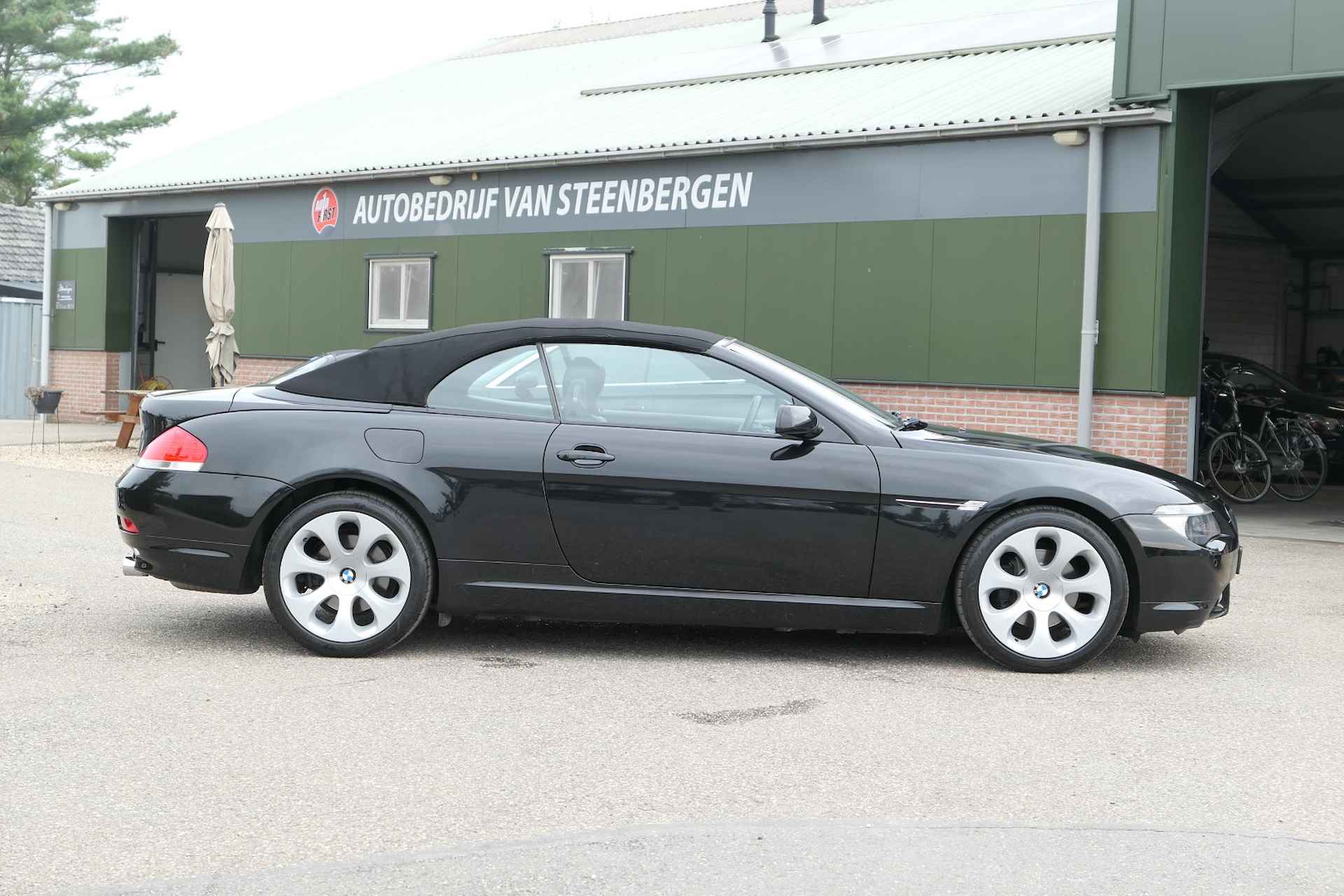 BMW 6 Serie 630i Cabrio 3.0 6 Cilinder Automaat, Youngtimer, Comfortabele VERZORGDE auto .. TAXATIE rapport aanwezig .. keuring toegestaan - 20/65