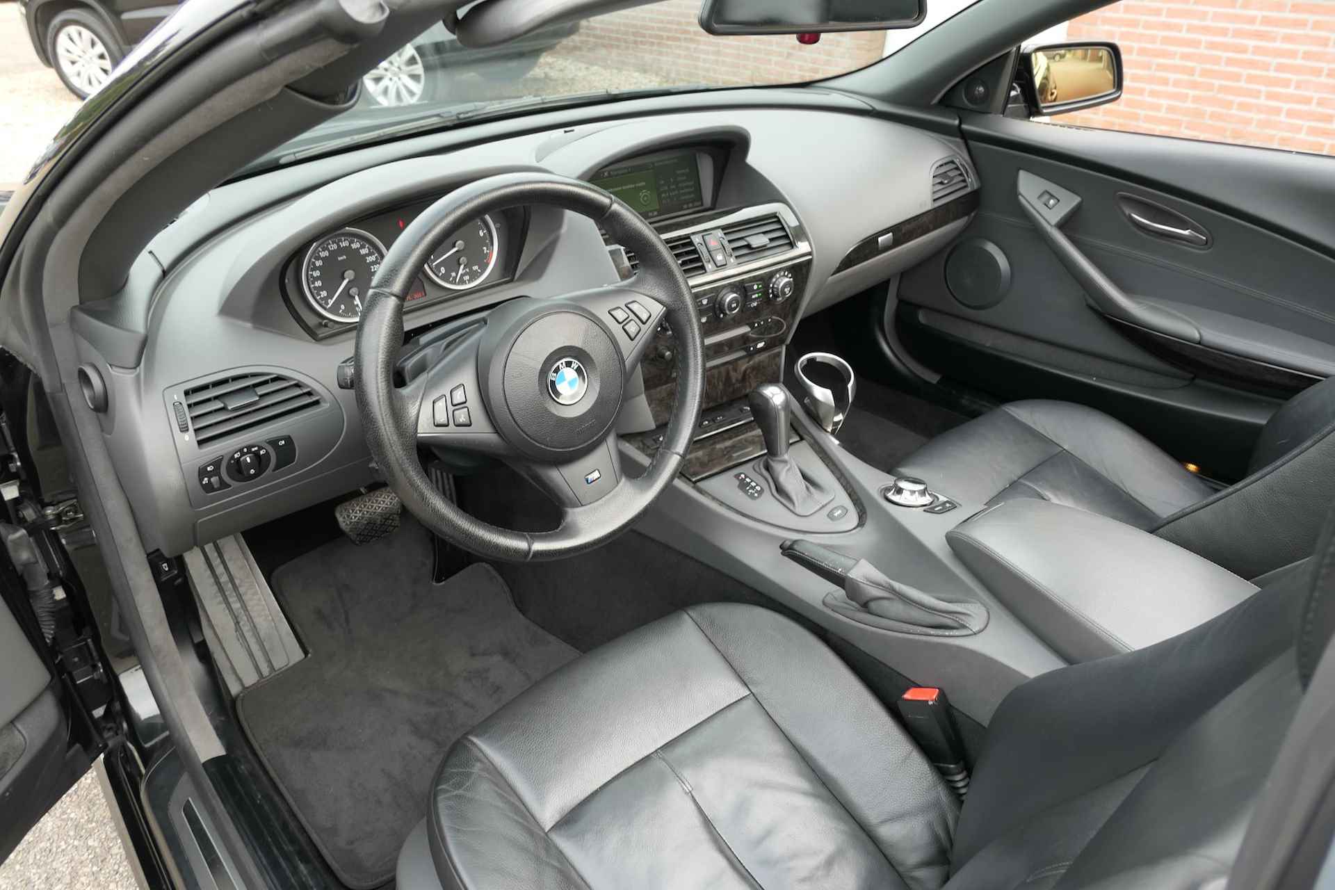 BMW 6 Serie 630i Cabrio 3.0 6 Cilinder Automaat, Youngtimer, Comfortabele VERZORGDE auto .. TAXATIE rapport aanwezig .. keuring toegestaan - 31/65