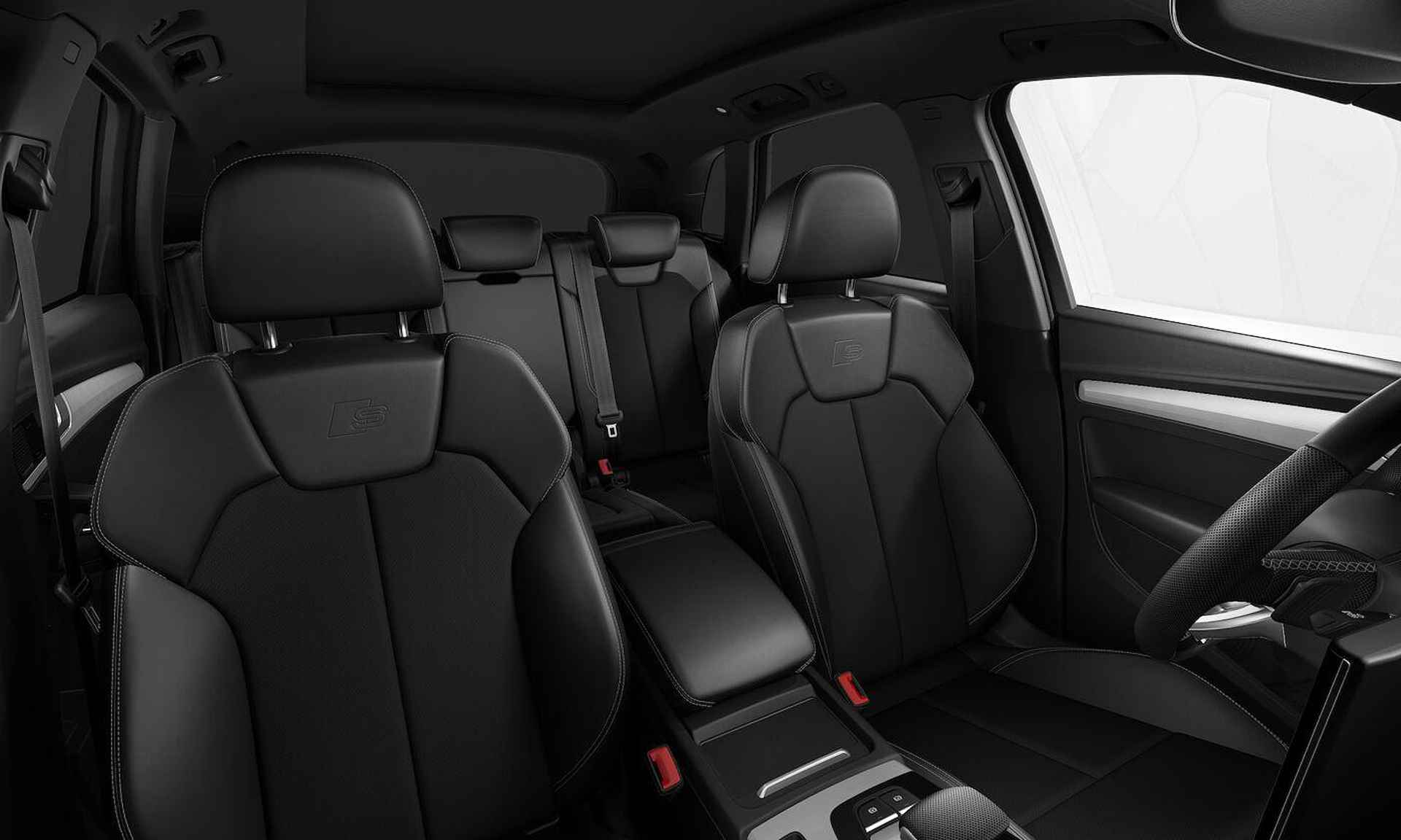 Audi Q5 S edition Competition 50 TFSIe 299 pk · Bang & olufsen premium 3d · Bekleding Leder/Alcantara · Comfortsleutel, voetsensor - 4/8