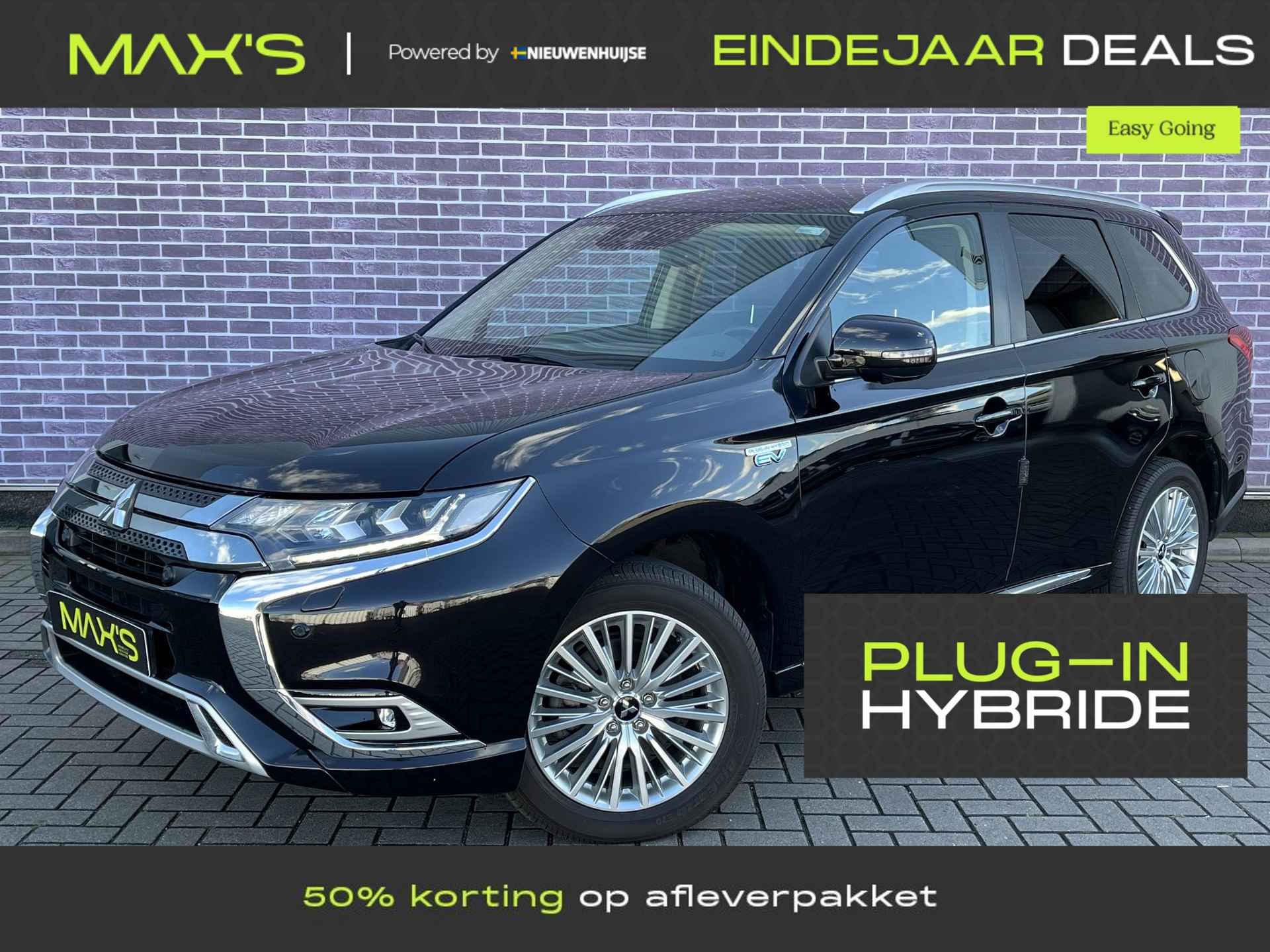 Mitsubishi Outlander 2.4 PHEV Intense | Plug-In | Winterset | Adaptieve Cruise Control | Camera | DAB | Apple CarPlay & Android Auto | Climate Control | Vierwielaandrijving - 1/42