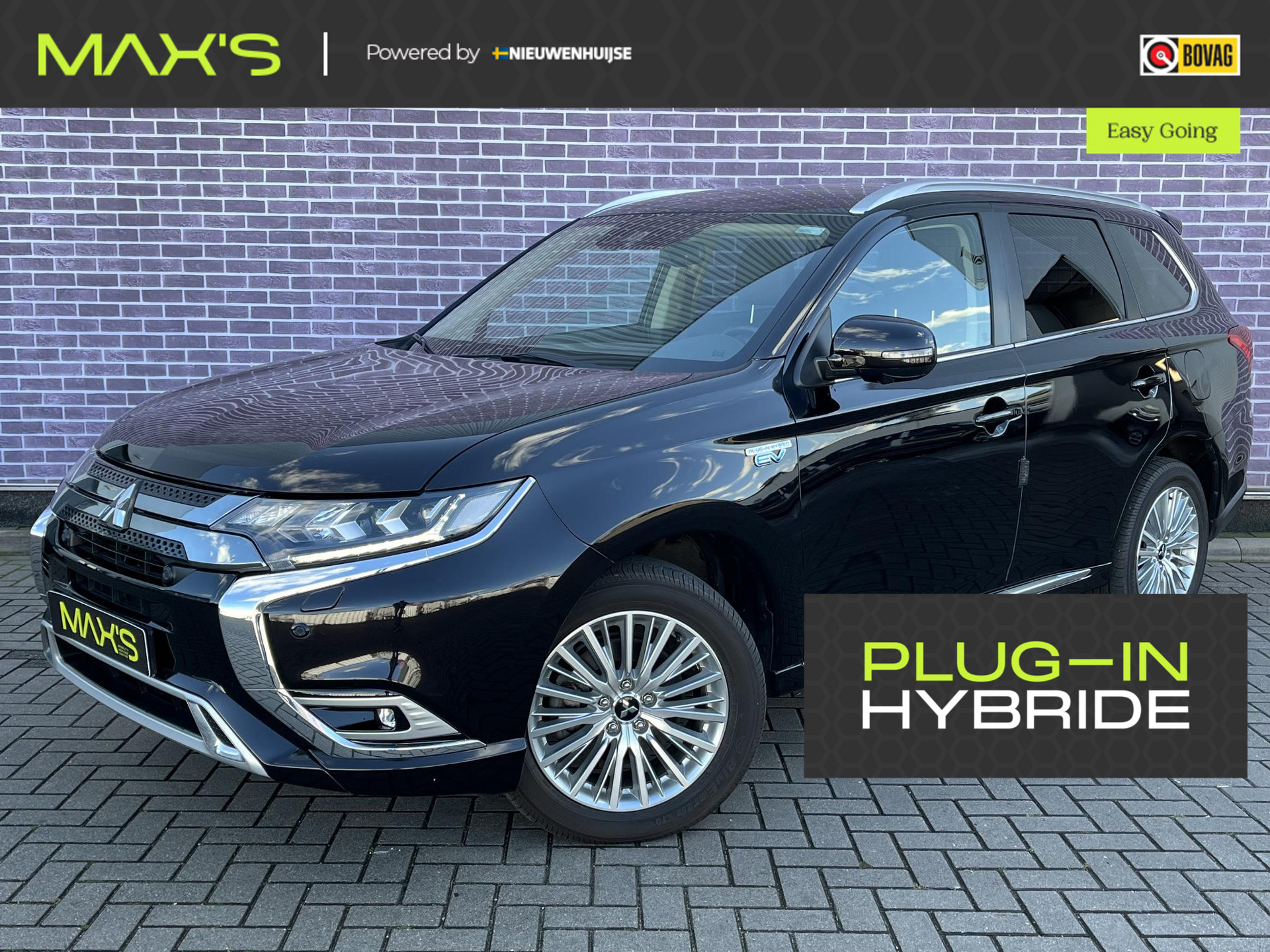 Mitsubishi Outlander 2.4 PHEV Intense | Plug-In | Winterset | Adaptieve Cruise Control | Camera | DAB | Apple CarPlay & Android Auto | Climate Control | Vierwielaandrijving