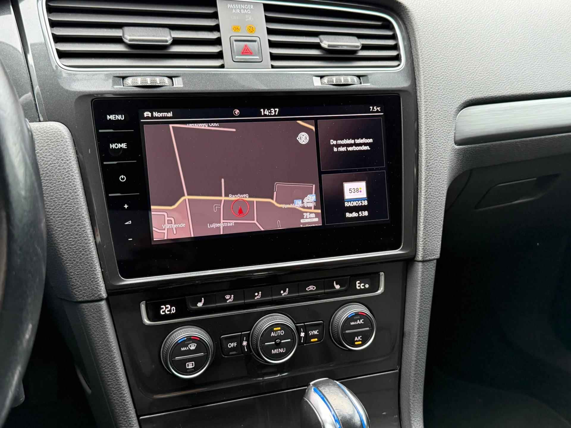 Volkswagen E-Golf Navi Camera Stoelverwarming Nieuwe Apk - 13/24