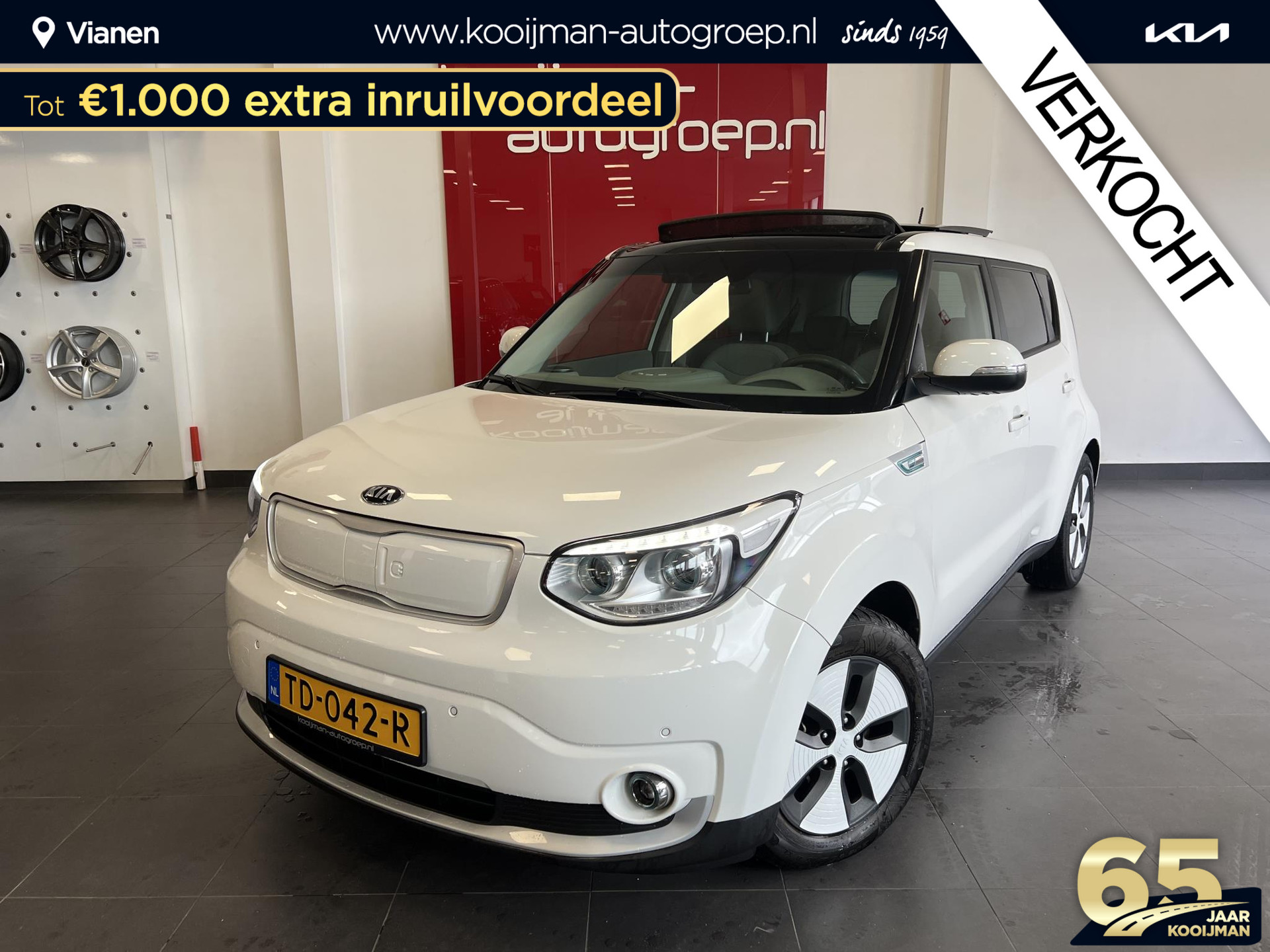 Kia Soul EV Edition 30 kWh Navigatie, Stoelverwarming, Achteruitrijcamera, Climate control