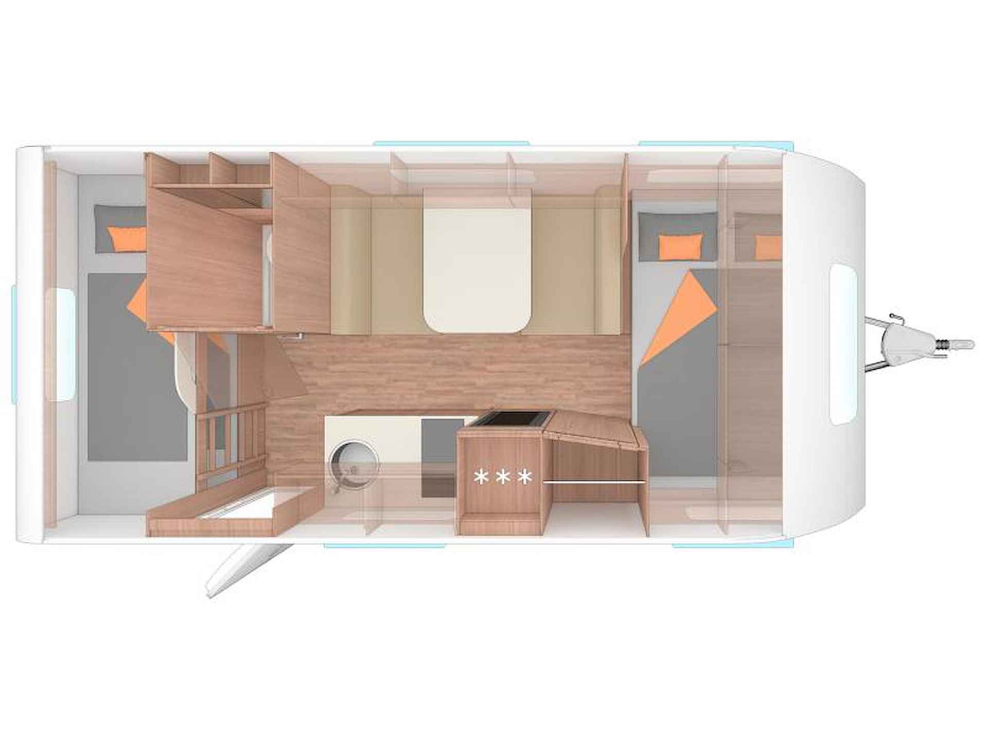 Weinsberg CaraCito 470 QDK Nu te bestellen 2025 - 2/2