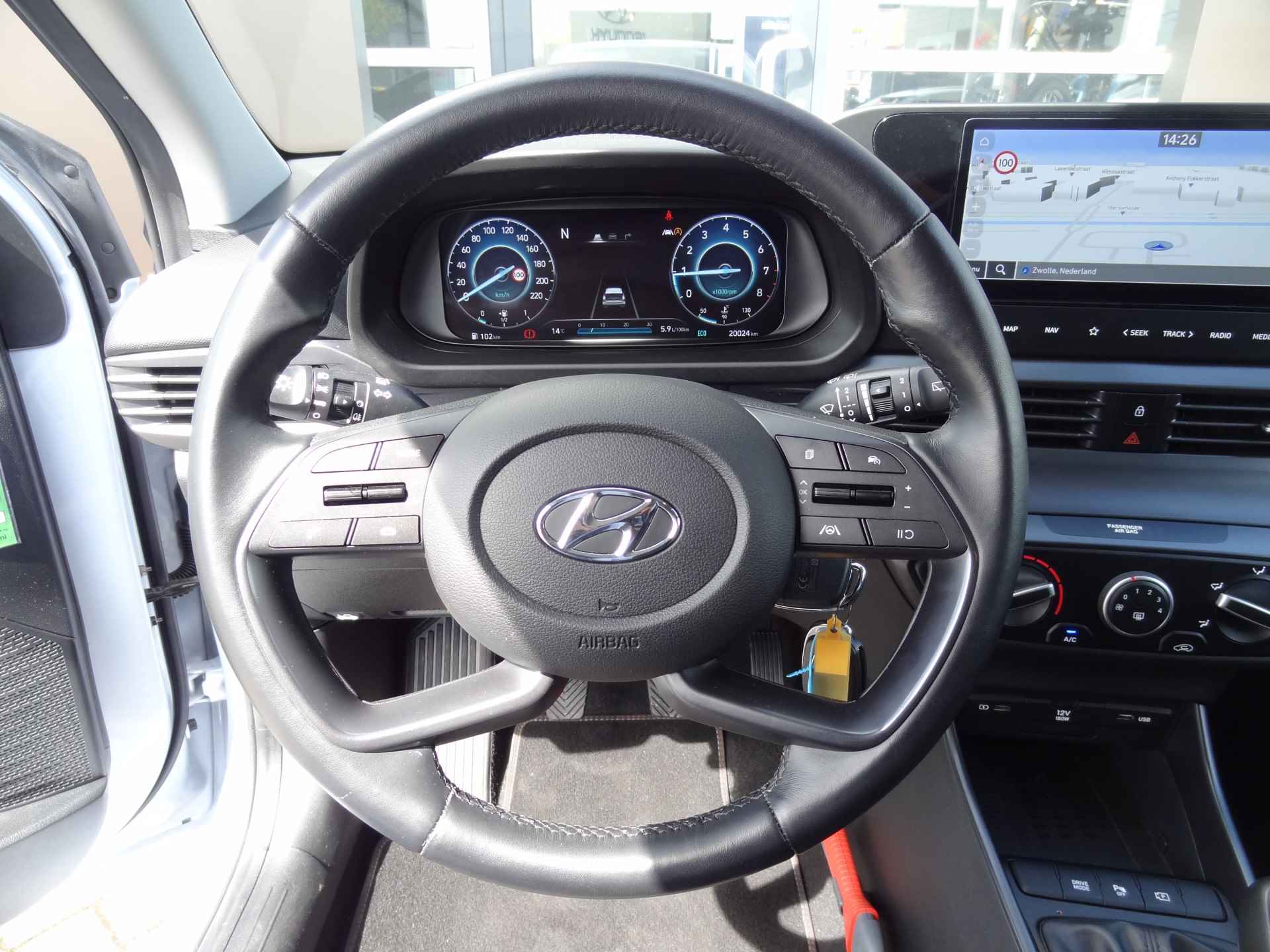 Hyundai i20 1.0 T-GDI Comfort Smart | N-LINE UITGEVOERD | NAVIGATIE | PARKEERSENSOREN ACHTER - 16/28