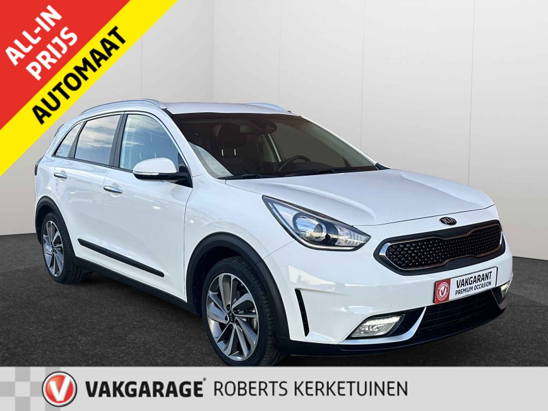 Kia Niro 1.6 GDi Hybride DynamicLine 1e eigenaar Half Leder Carplay Navig