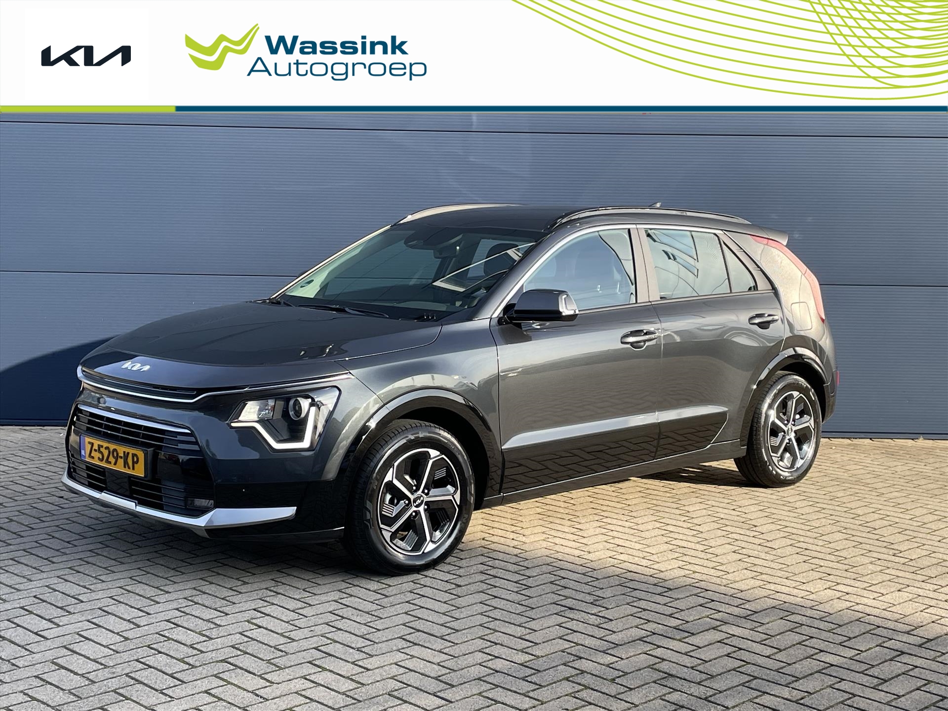 KIA Niro 1.6 GDi Hybrid 141pk DCT6 DynamicLine | Navigatie | Parkeercamera | Parkeersensoren | Apple Carplay/Android Auto |