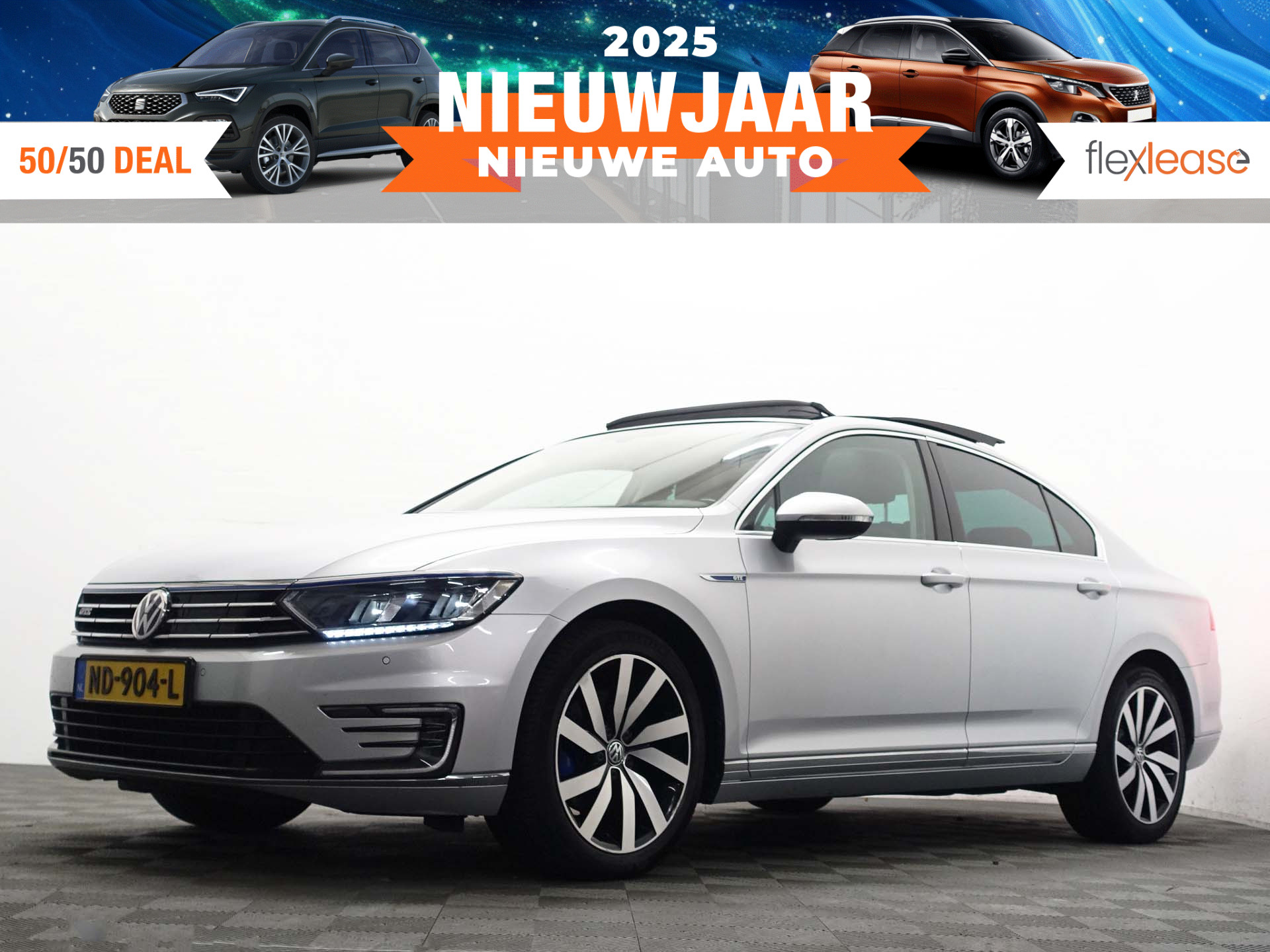 Volkswagen Passat 1.4 TSI GTE R-Line+ Aut- Panodak, Virtual Cockpit, Xenon Led, Ergo Comfort, Carplay, Acc