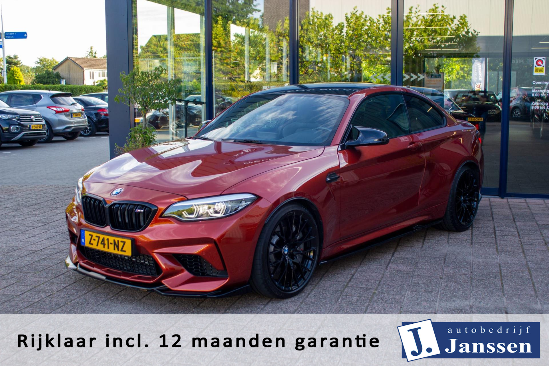 BMW M2 M2 DCT Competition | Prijs rijklaar incl. 12 mnd garantie | Navi Adaptive Led Verw stoelen 19"Lmv Leder