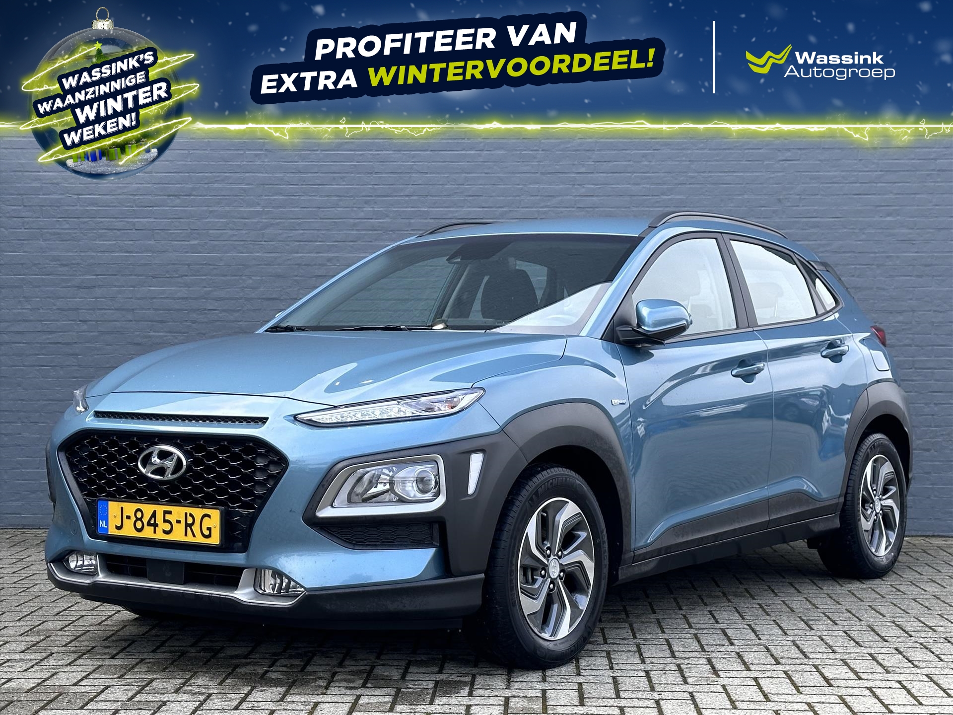 HYUNDAI Kona GDI 141pk HEV 2WD Aut. Comfort | Apple Carplay\Android Auto | Lane Assist |