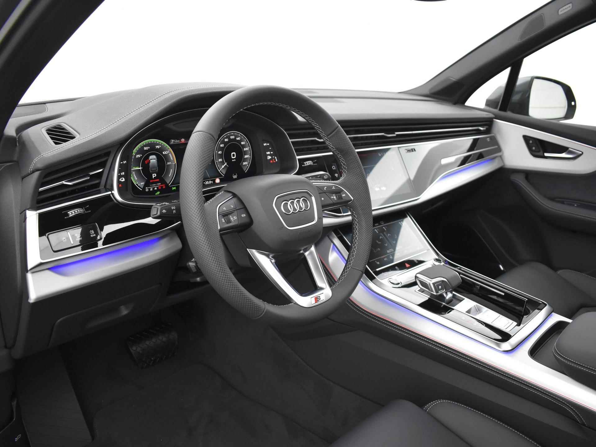 Audi Q7 55 TFSI e quattro Pro Line S · B&O sound systeem · Comfortsleutel · Panoramadak · Leder Valcona · Assistentiepakket tour + parking - 44/51