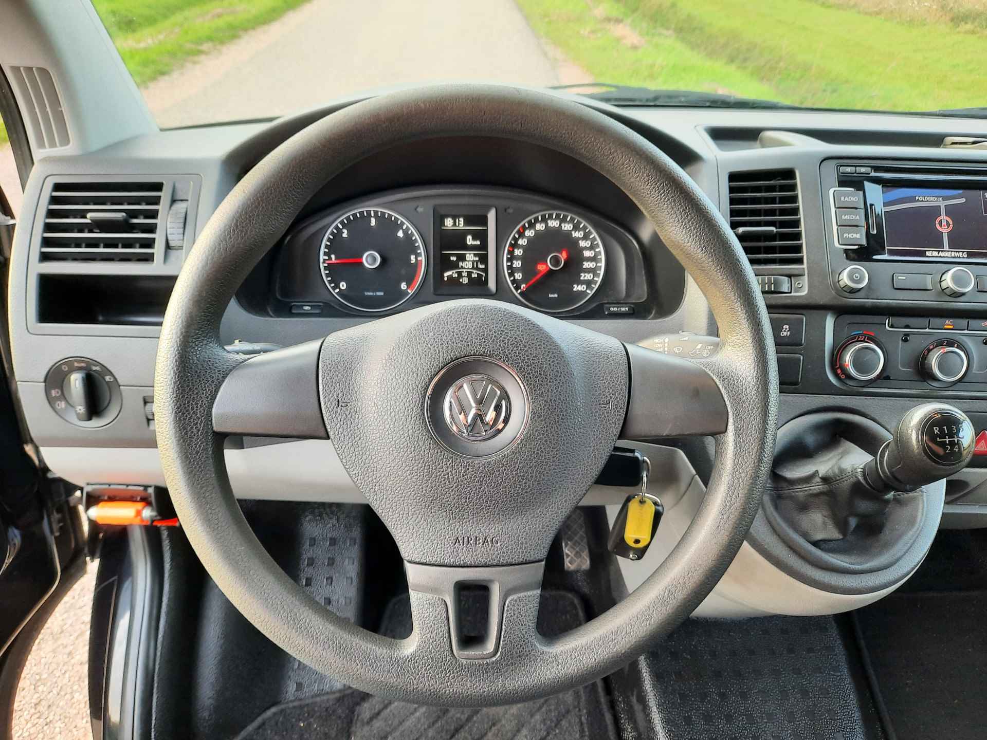 Volkswagen Transporter 2.0 TDI L1H1 T800 DC Trendline Marge auto | Lage Kilometerstand! | Airco | Navigatie - 32/33