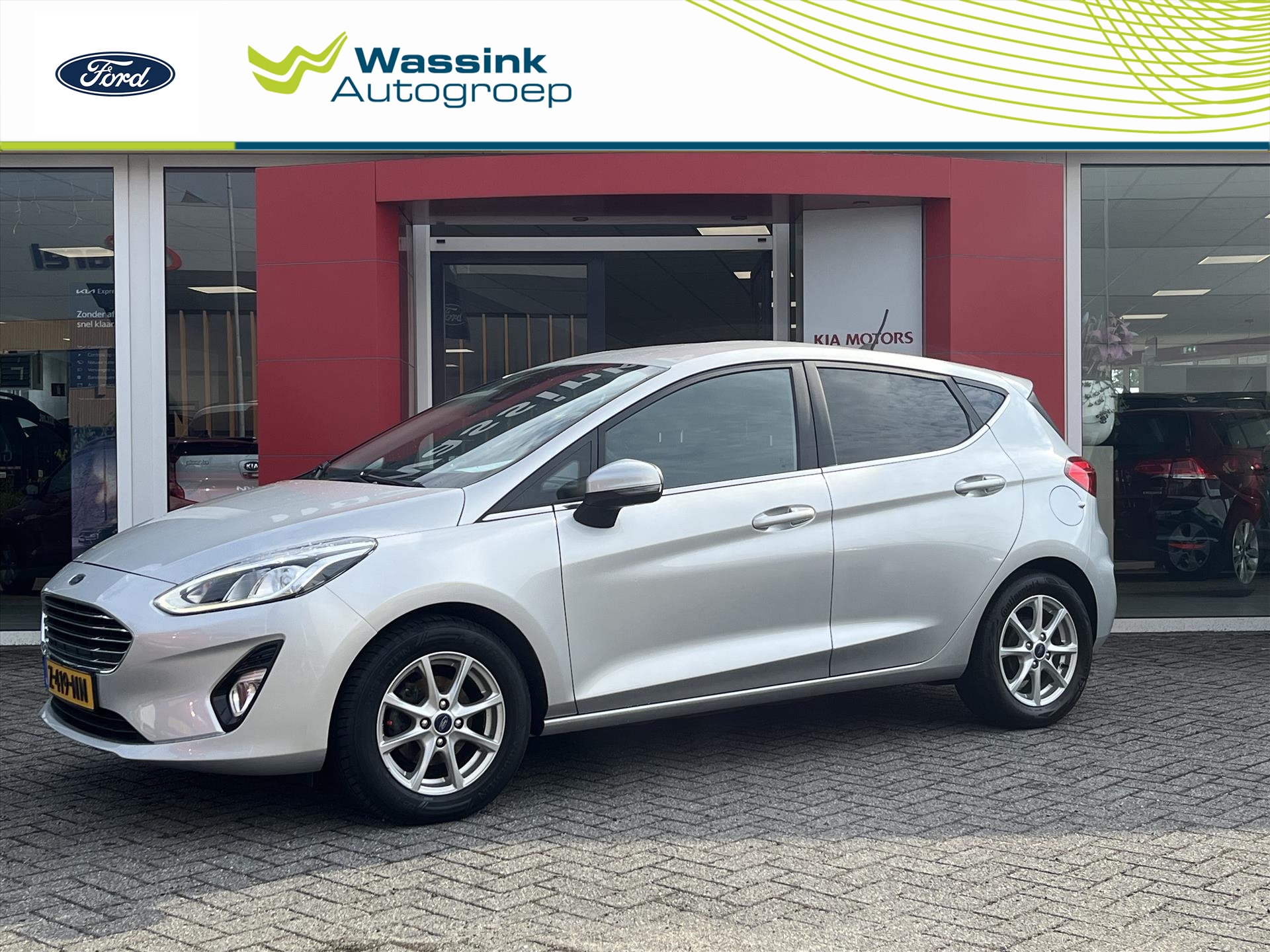 FORD Fiesta 1.0 EcoBoost 100pk 5dr Titanium | Cruise Control | PDC Achter | Climate Control | Stoel en stuur verwarming | Voorruitverwarming | |