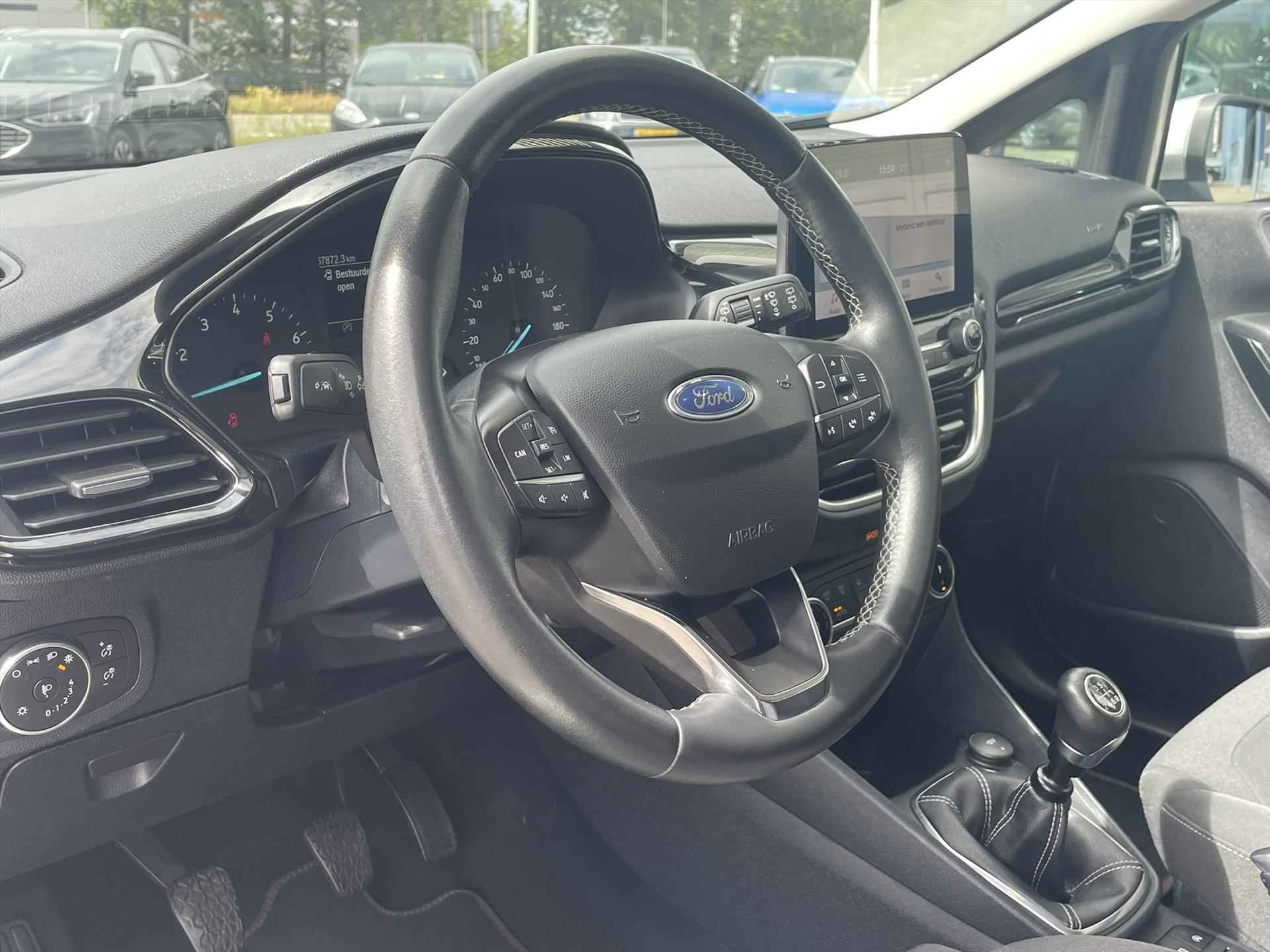 FORD Fiesta 1.0 EcoBoost 100pk 5dr Titanium | Cruise Control | PDC Achter | Climate Control | Stoel en stuur verwarming | Voorruitverwarming | | - 12/33